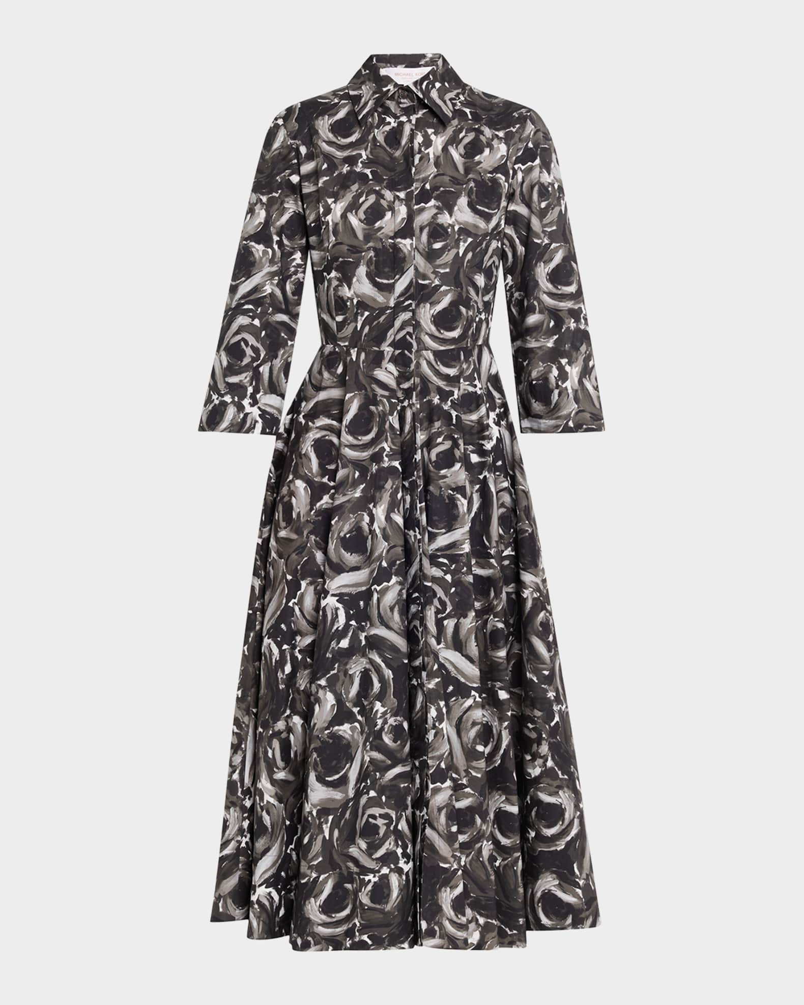 michael kors summer dresses on sale Free Shipping! MICHAEL Womens Black Pleated Unlined Keyhole Back Long Sleeve Crew Neck Mini Party Shift Dress L dress from Michael Kors Collection is crafted of romantic floral lace Michael Kors Collection Women's Floral