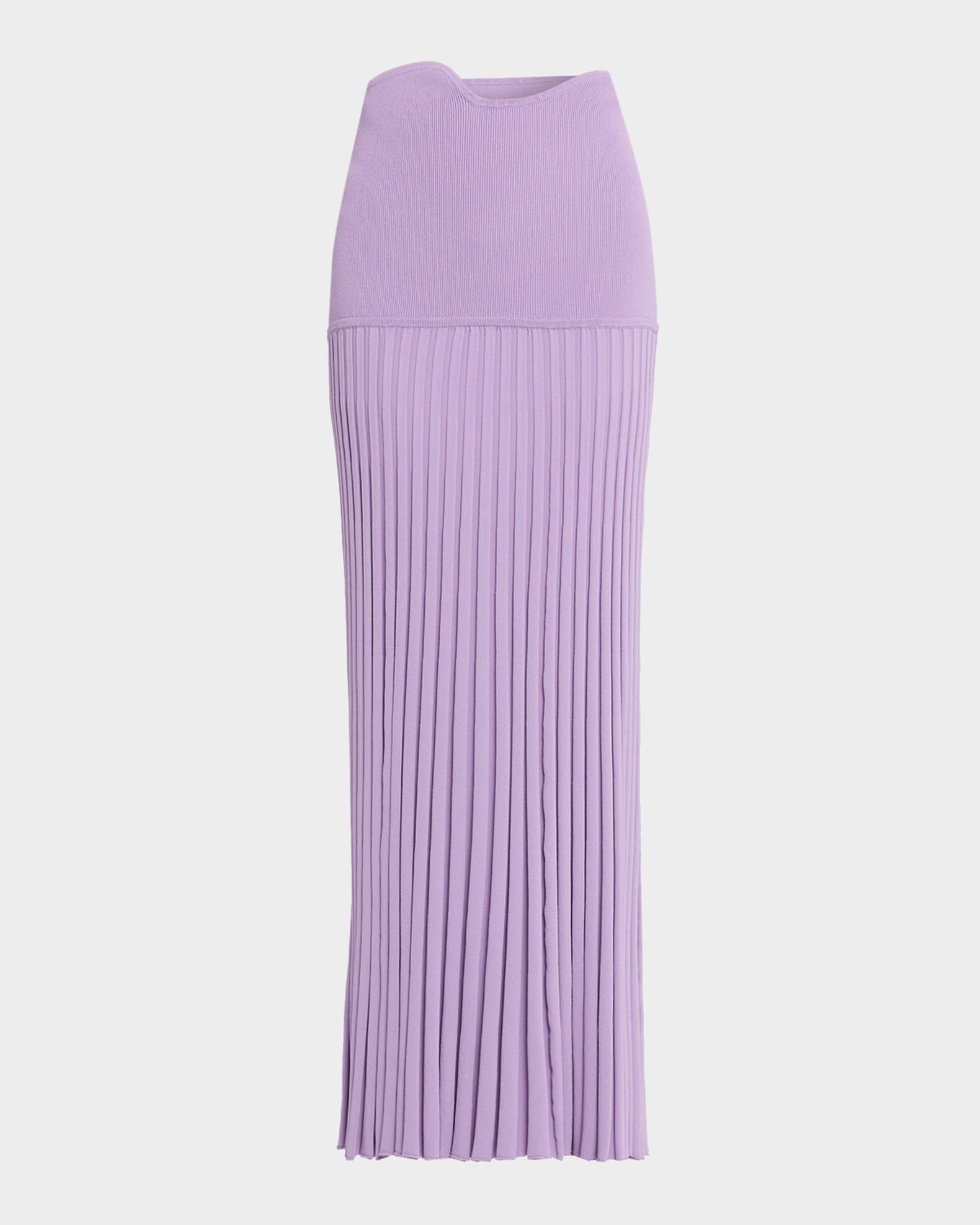 Christopher Esber Maparadita Pleated Maxi Skirt | Neiman Marcus