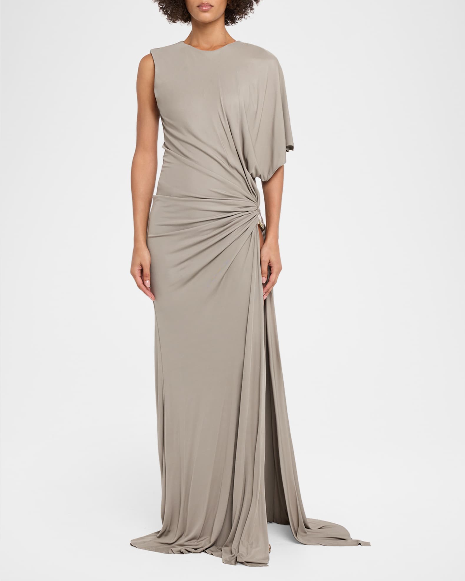 christopher esber bezel quartz halter dress Bezel Quartz Disconnect Dress By Christopher Esber Size S Fits XS