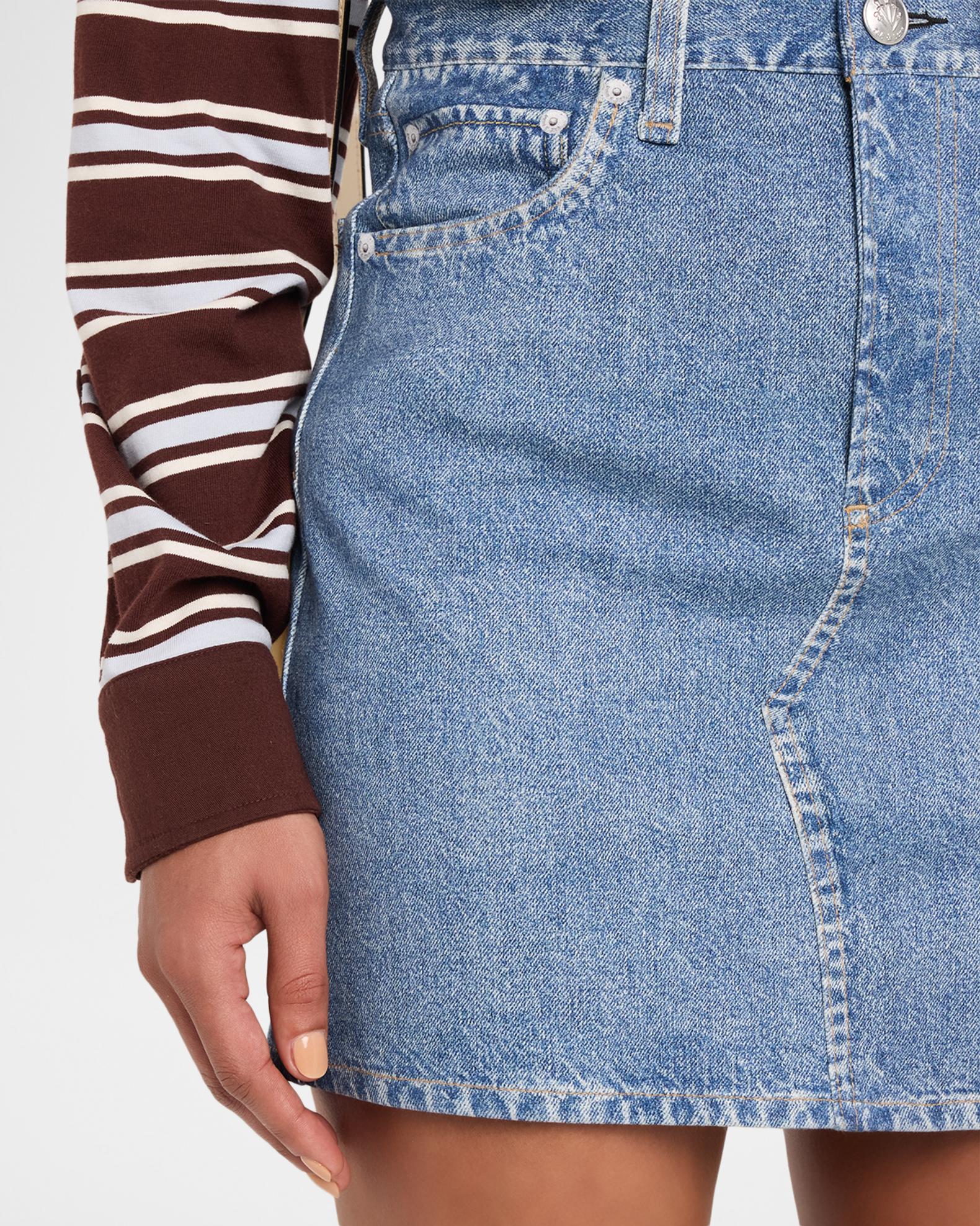 rag & bone rb Miramar Ponte Mini Skirt | Neiman Marcus