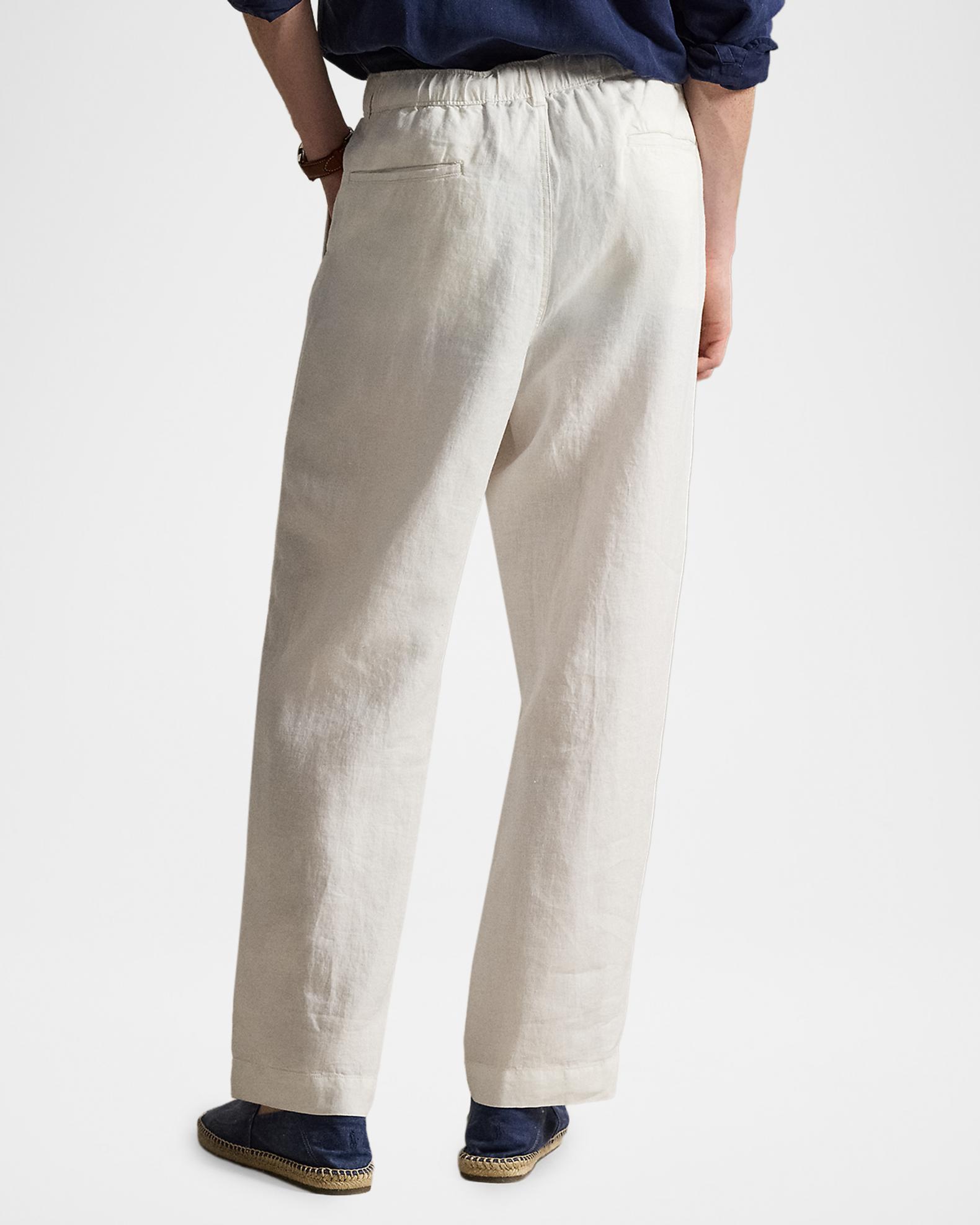Ralph Lauren Purple Label Men's Lateef Relaxed Fit Pleated Linen