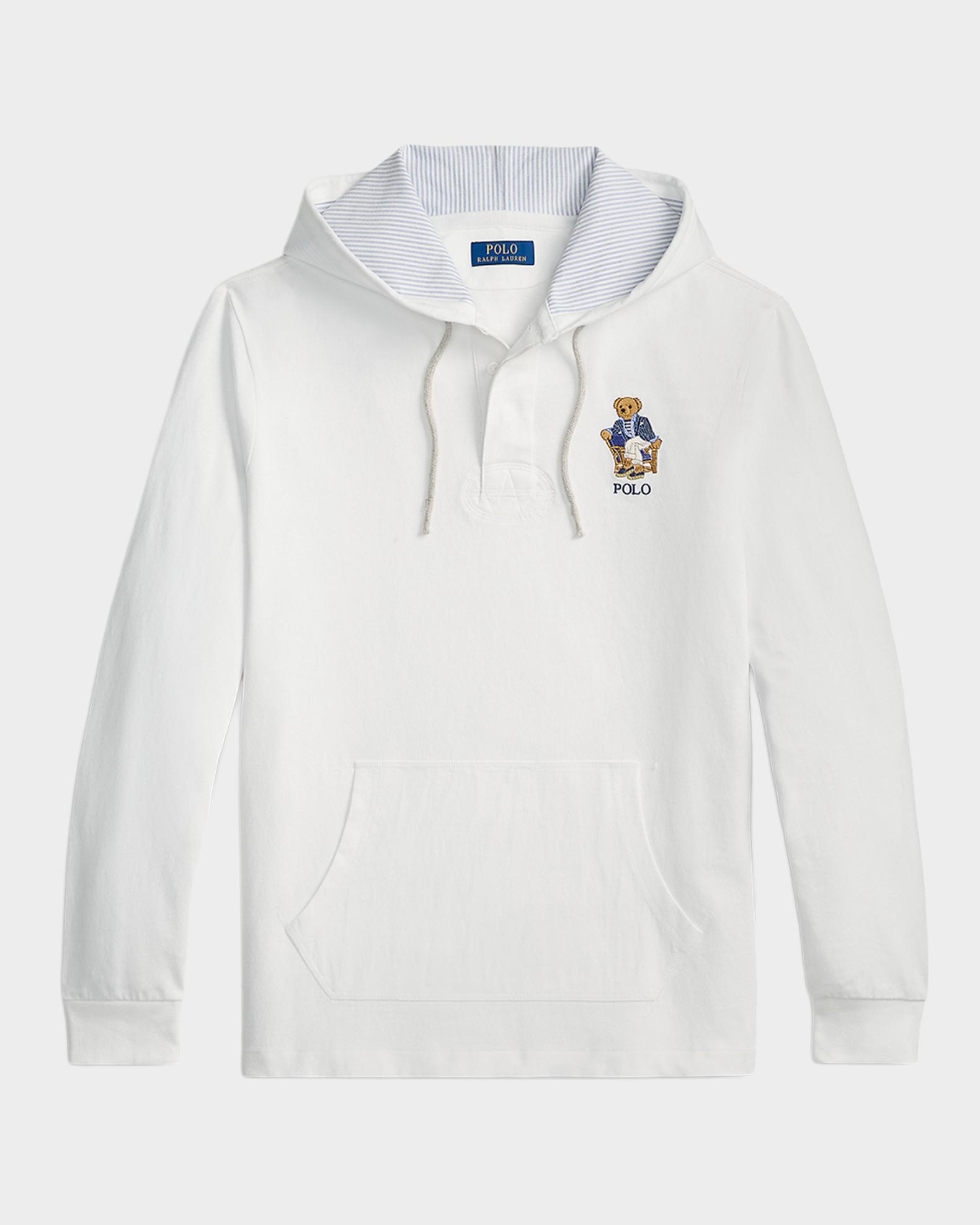 Polo Ralph Lauren Men's Polo Bear Rugby Hoodie | Neiman Marcus
