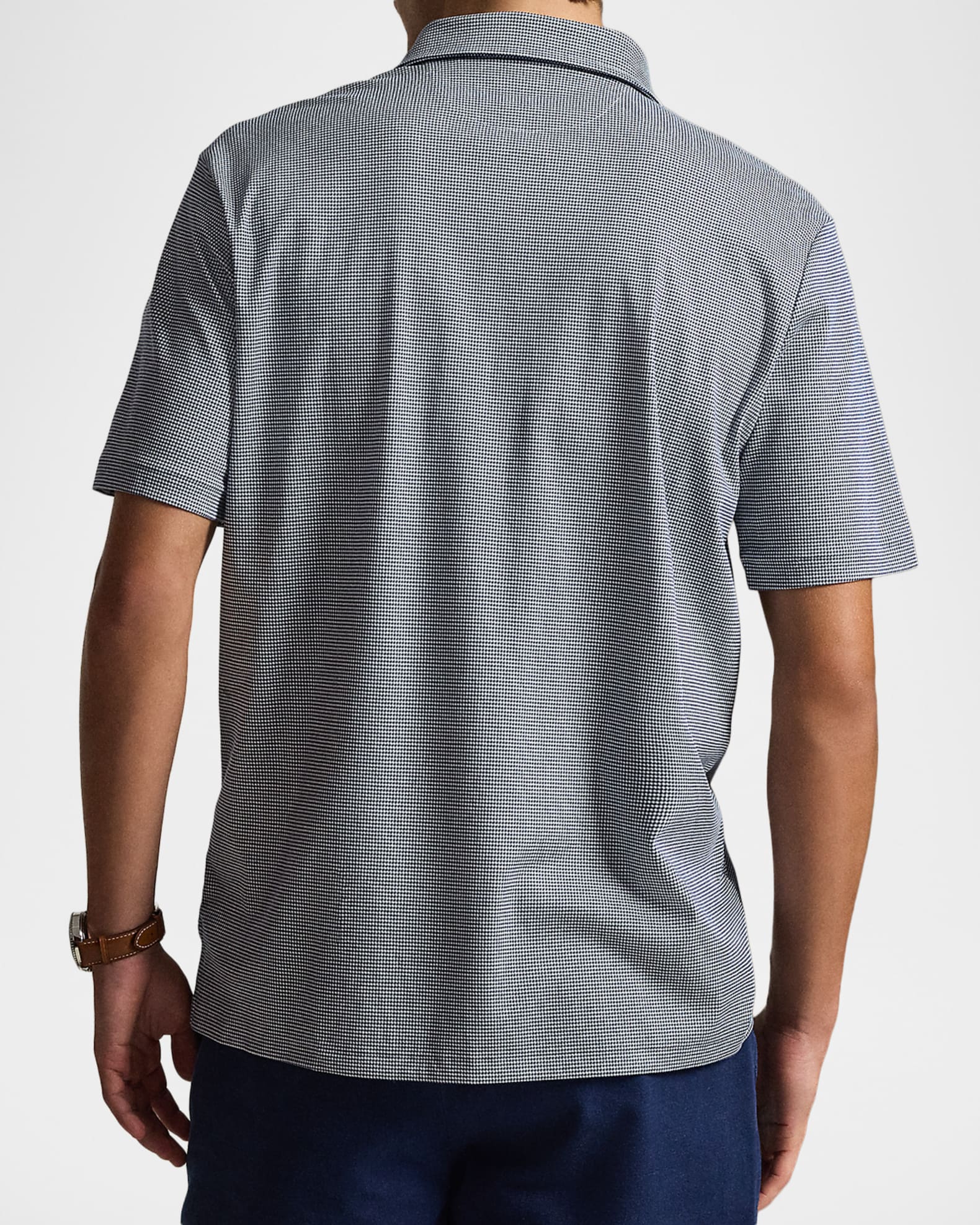 Polo Ralph Lauren Men's Classic-Fit Soft Cotton Micro-Houndstooth
