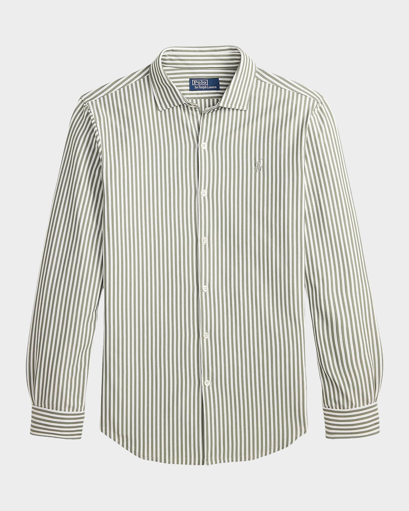 Polo Ralph Lauren Men's Striped Oxford Sport Shirt | Neiman Marcus