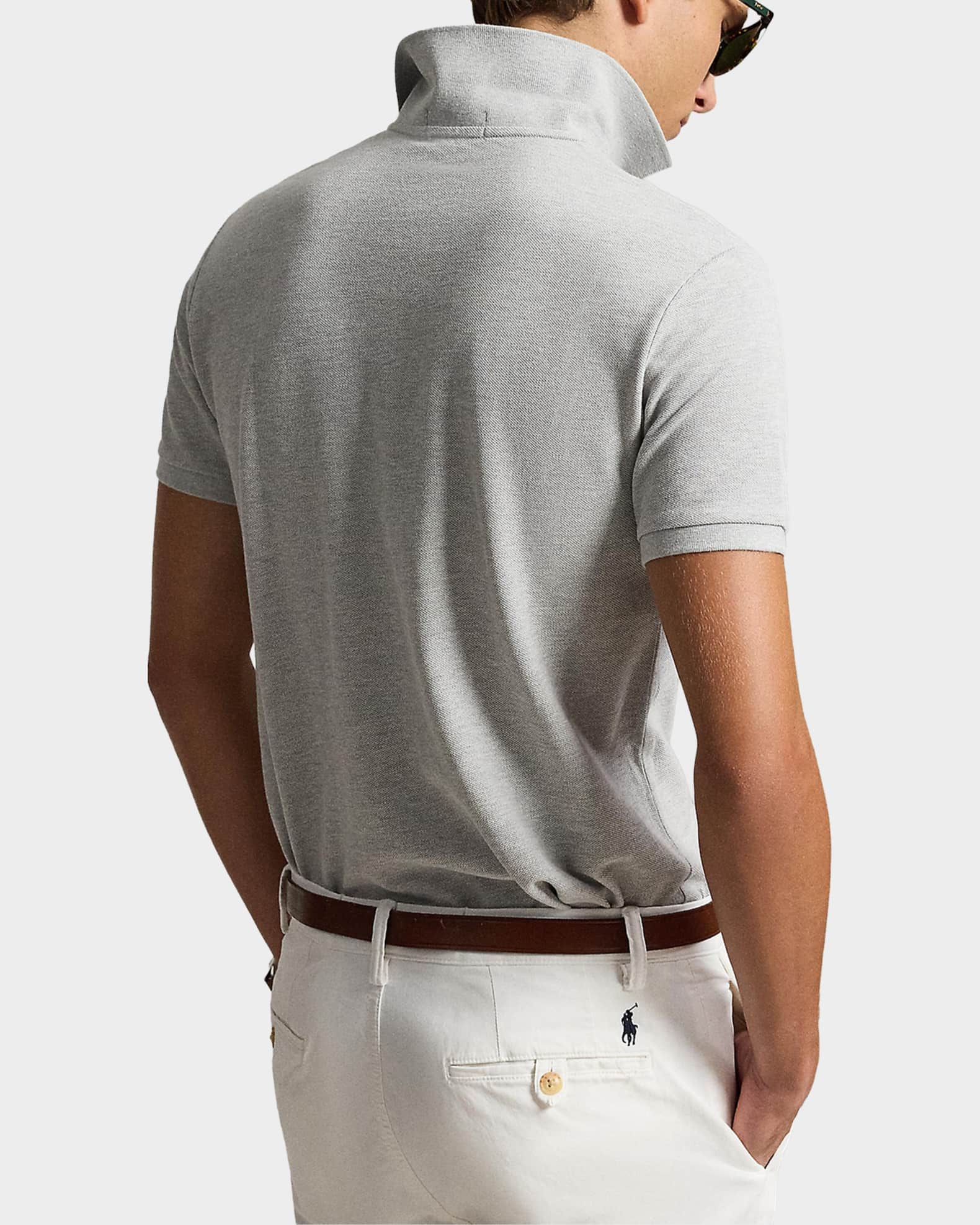 Polo Ralph Lauren Men's The Iconic Mesh Polo Shirt | Neiman Marcus
