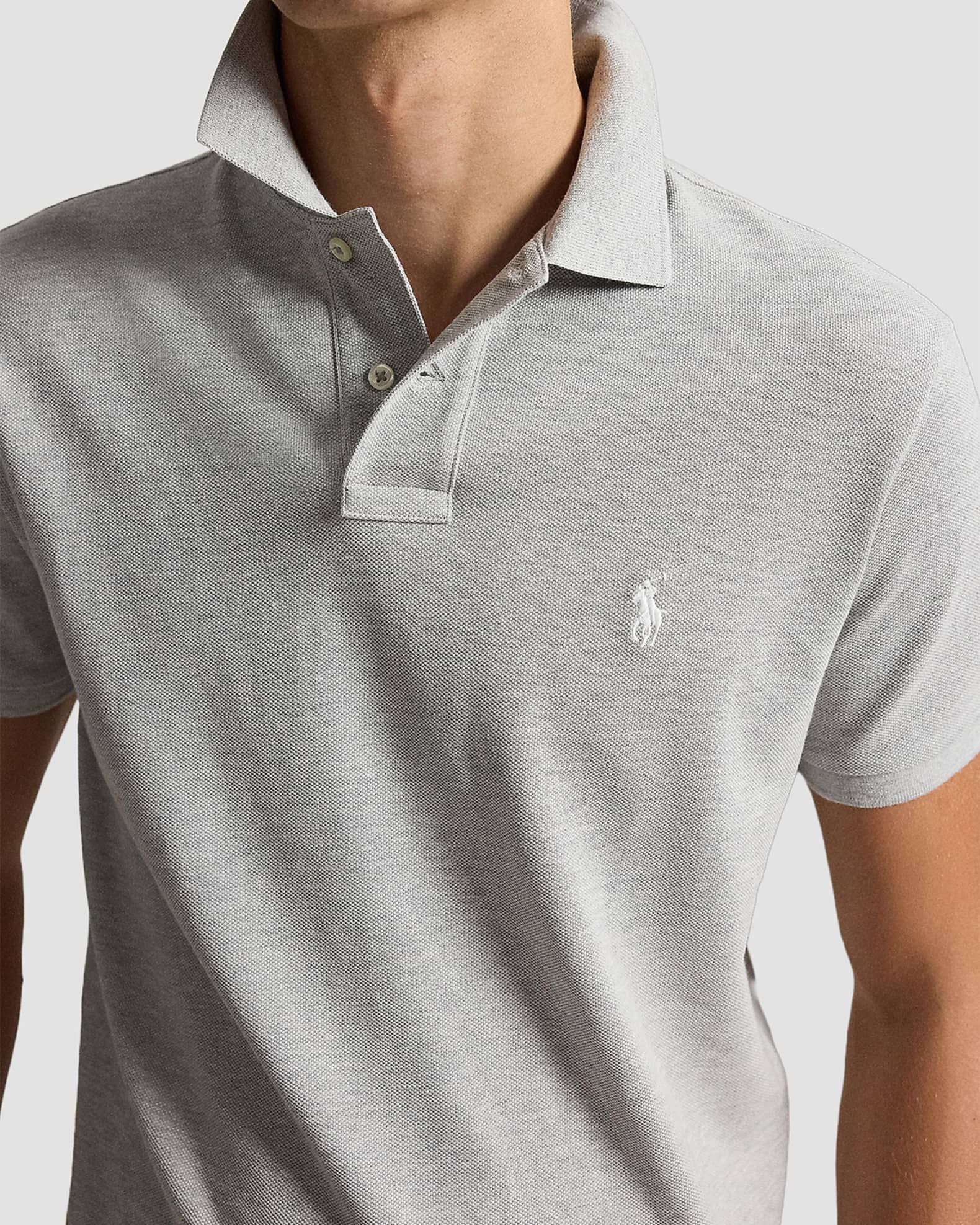 Polo Ralph Lauren Men's The Iconic Mesh Polo Shirt | Neiman Marcus