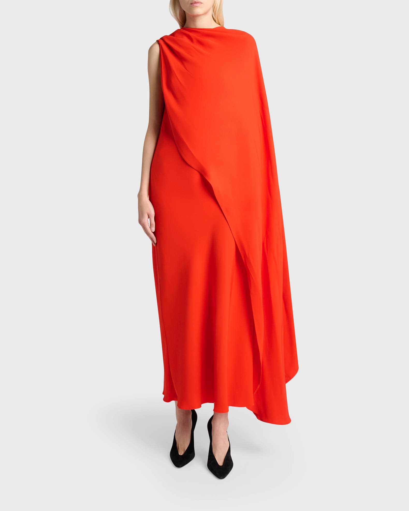 balenciaga silk dress 2008 Balenciaga silk gown
