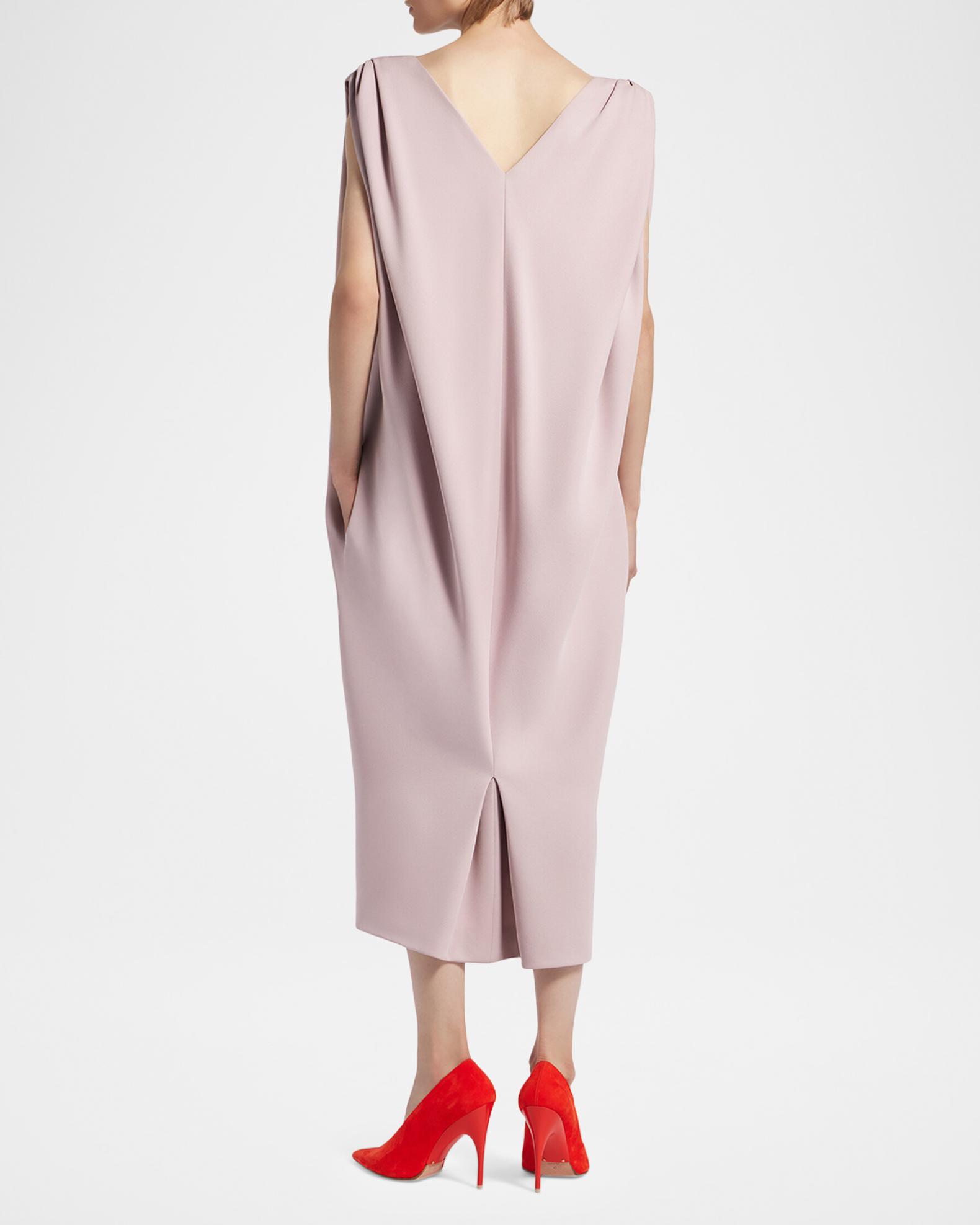 balenciaga pink knitted dress Balenciaga Smocked Mini Dress | Pink