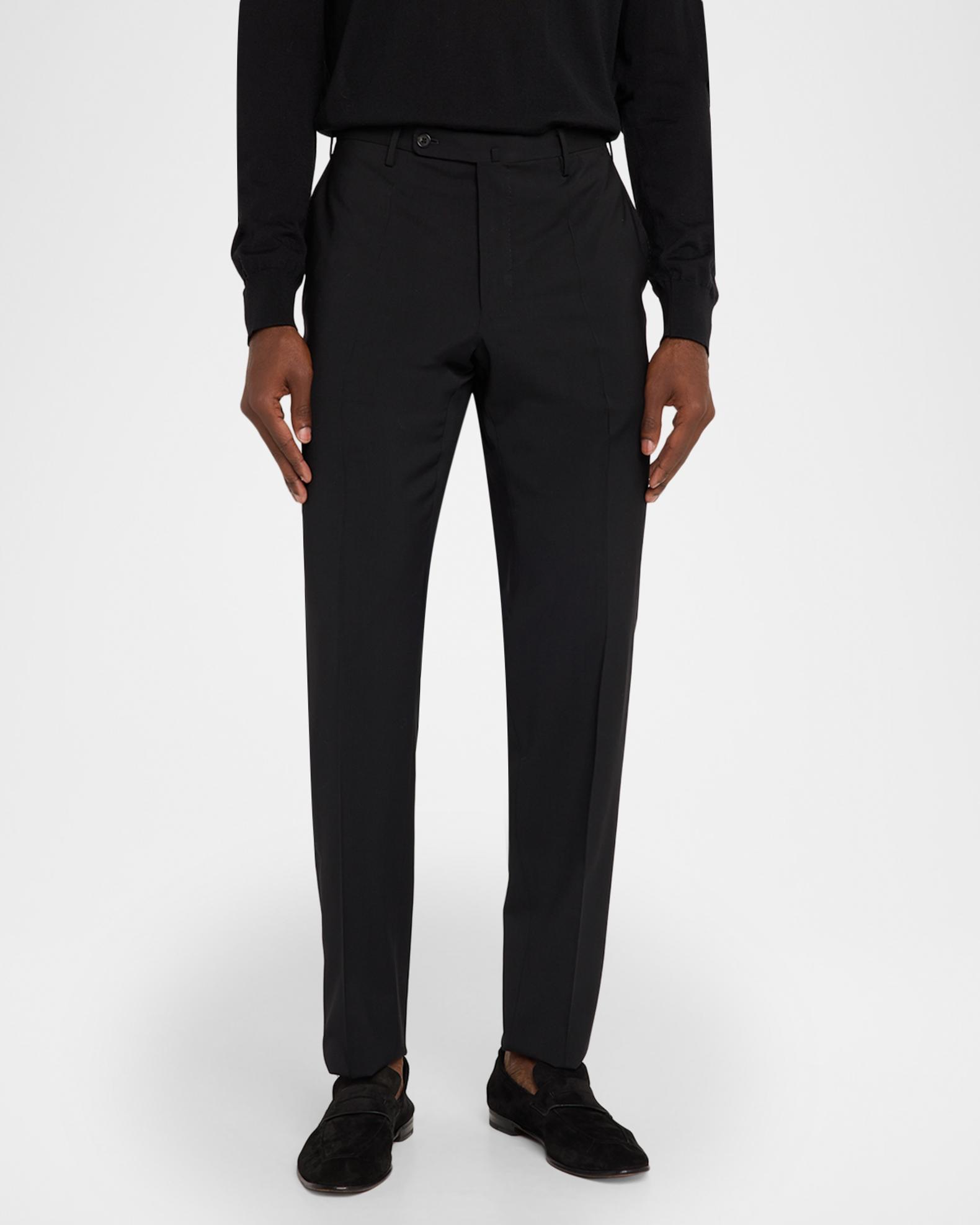 Incotex Men's Slim-Fit Tropical Wool Trousers | Neiman Marcus