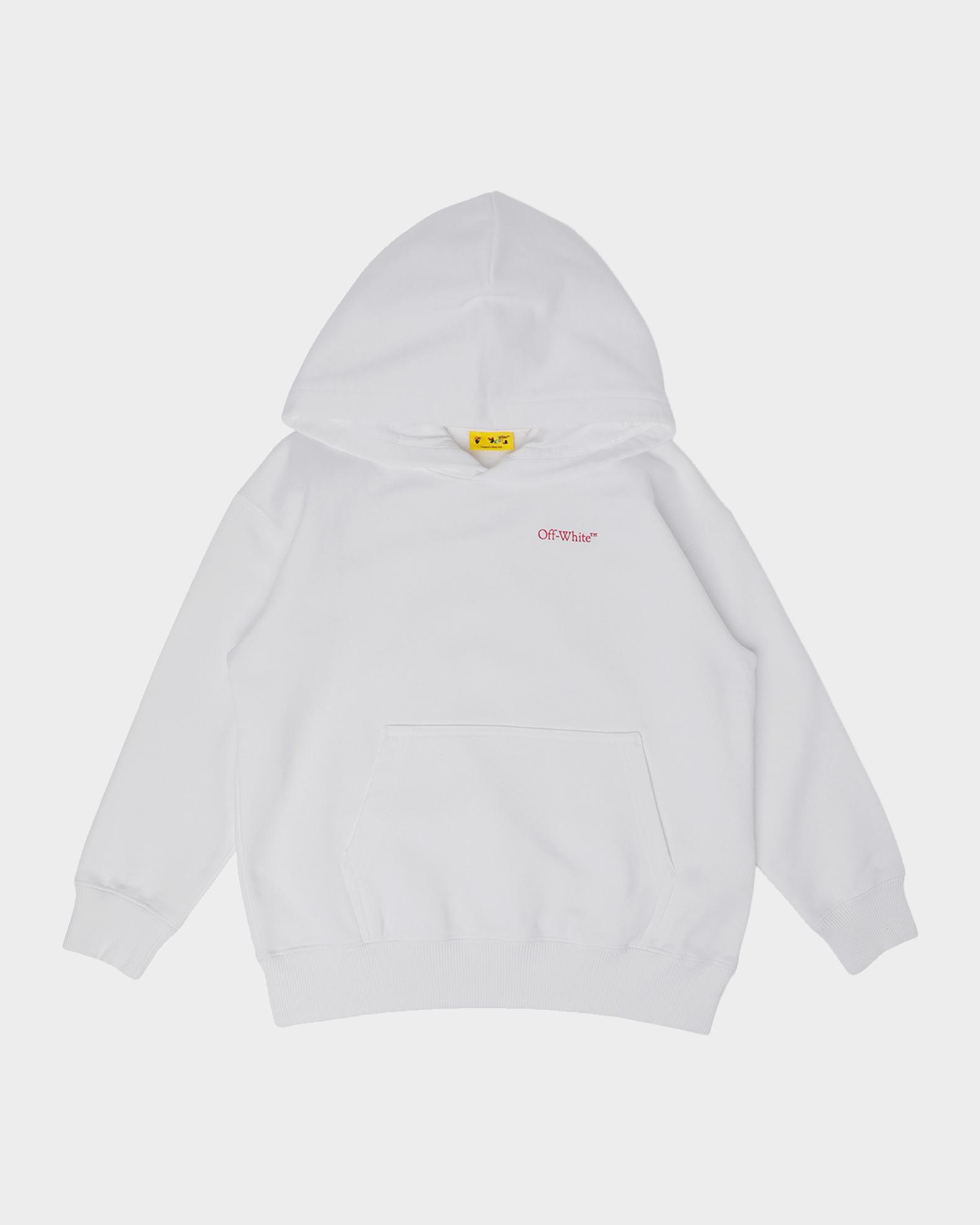 Off-White Girl's Arrow Splat Logo Hoodie, Size 4-12 | Neiman Marcus