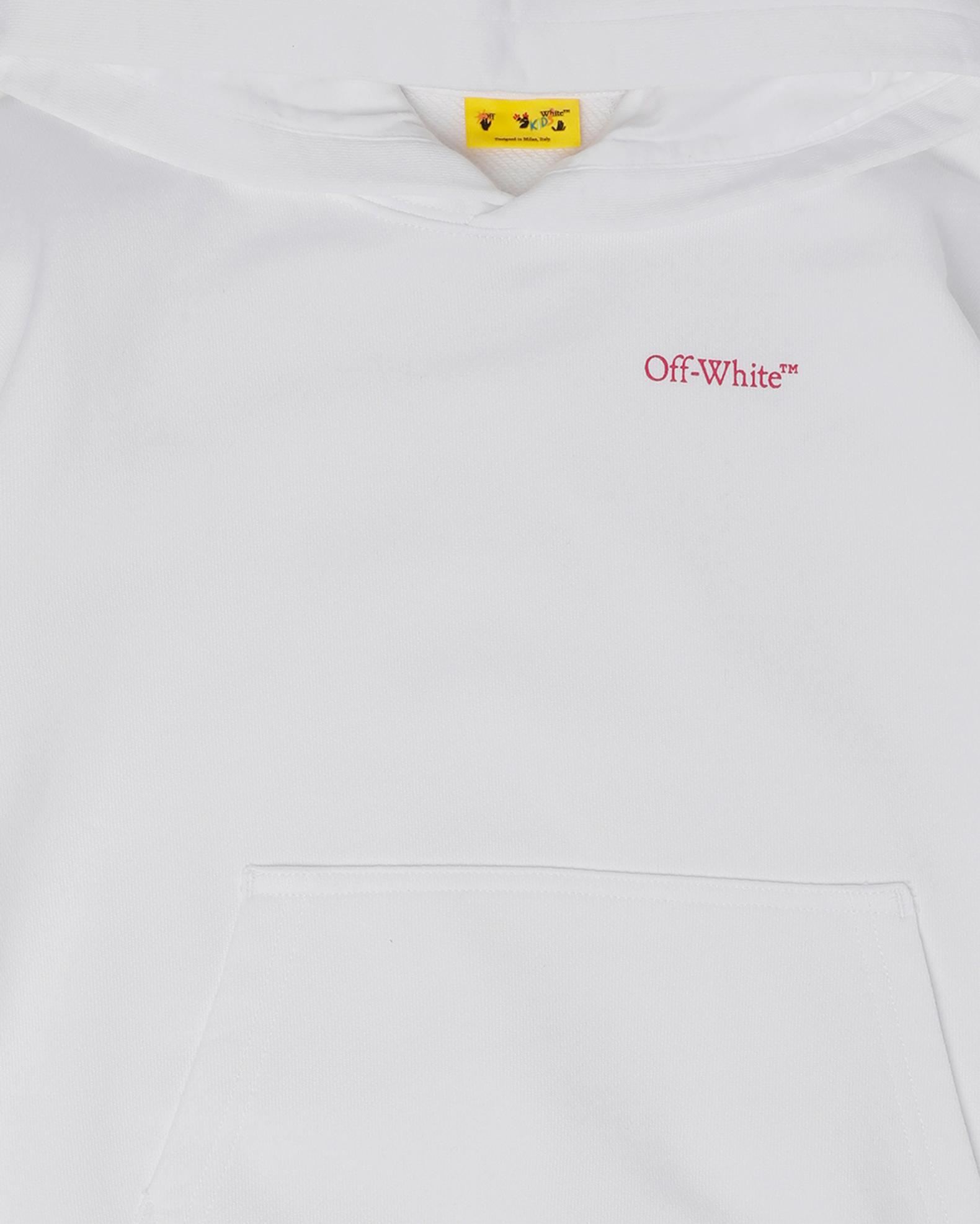 Off-White Girl's Arrow Splat Logo Hoodie, Size 4-12 | Neiman Marcus