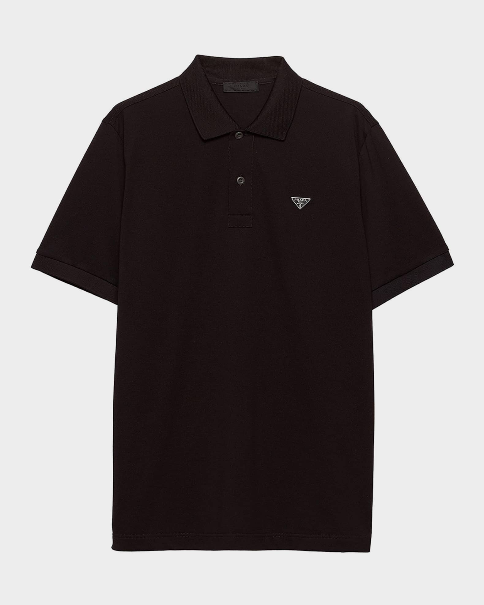 トップス PRADA polo shirt Black Piqué polo shirt | PRADA - United States