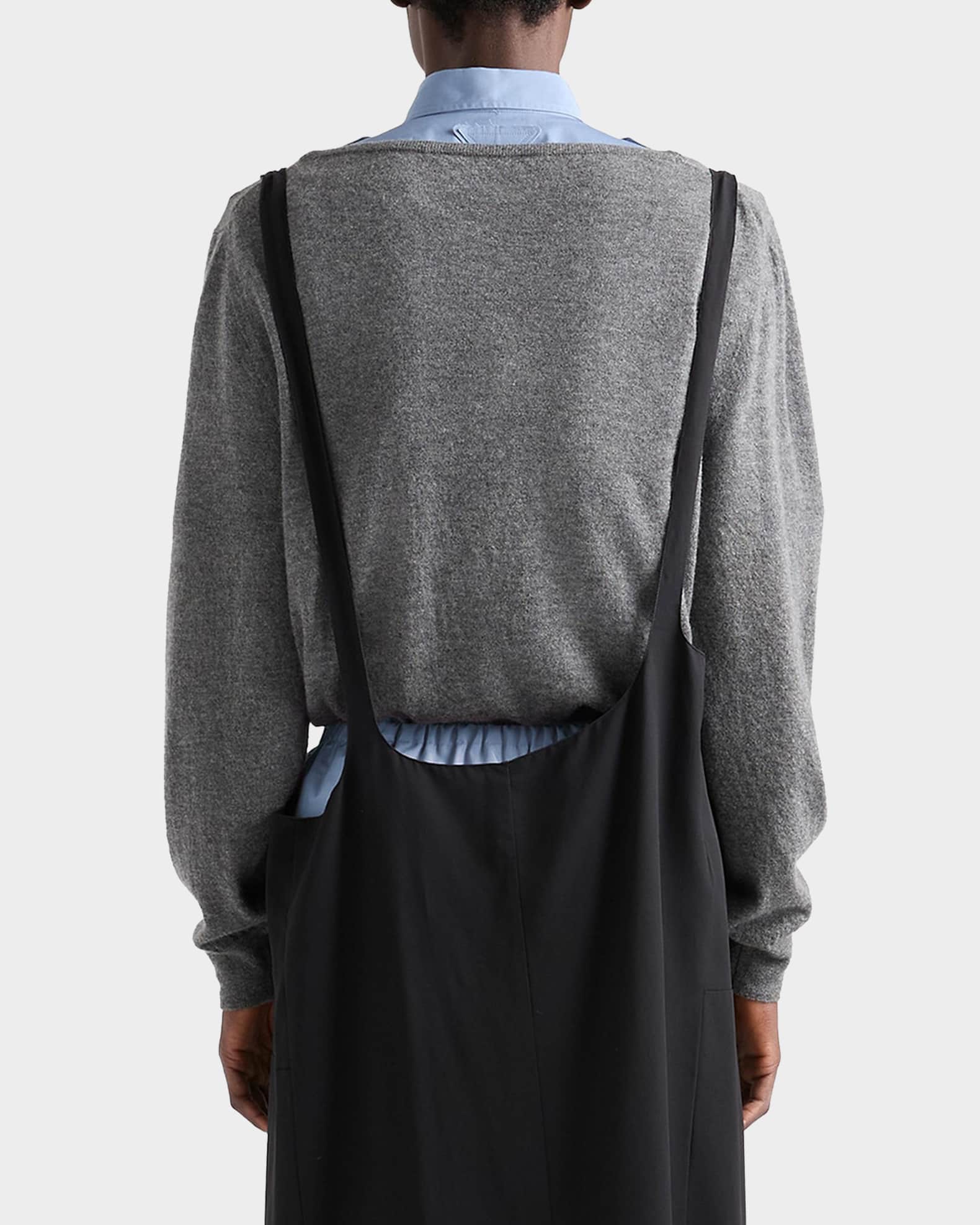 Prada Cashmere Plunging V-Neck Cardigan | Neiman Marcus