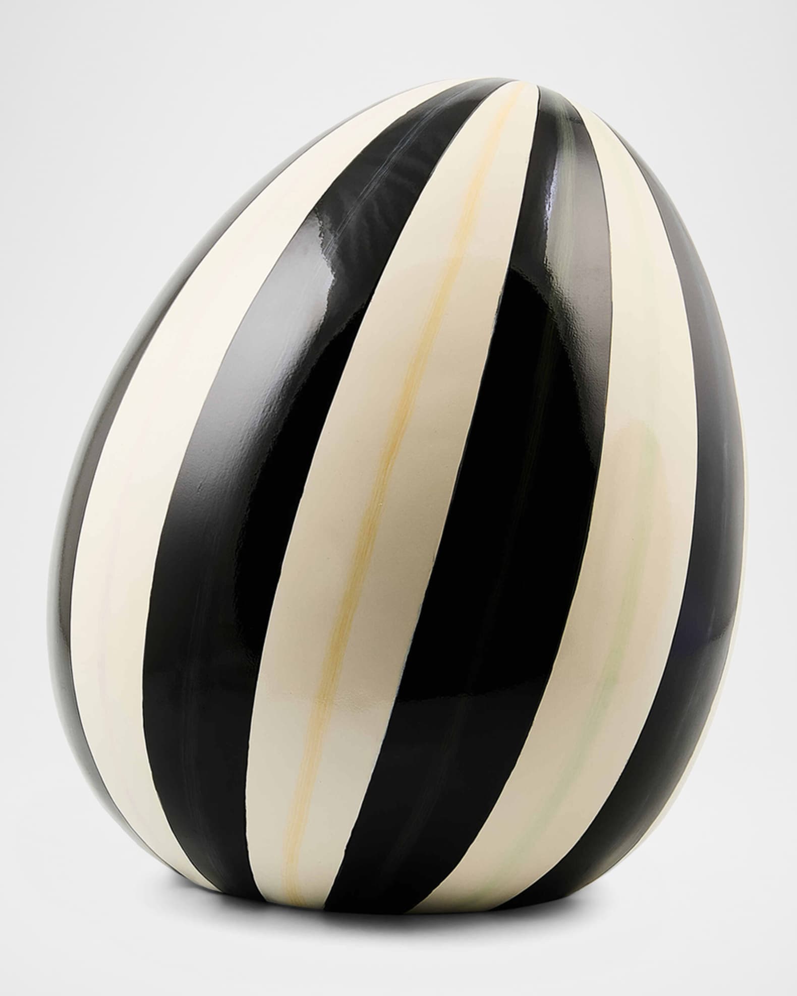 MacKenzie-Childs Courtly Stripe Medium Easter Egg | Neiman Marcus