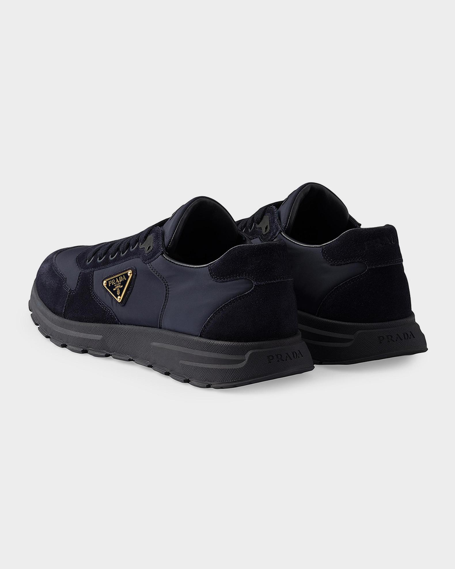 Prada Men's Prax 2.0 Re-Nylon & Suede Low-Top Sneakers | Neiman Marcus