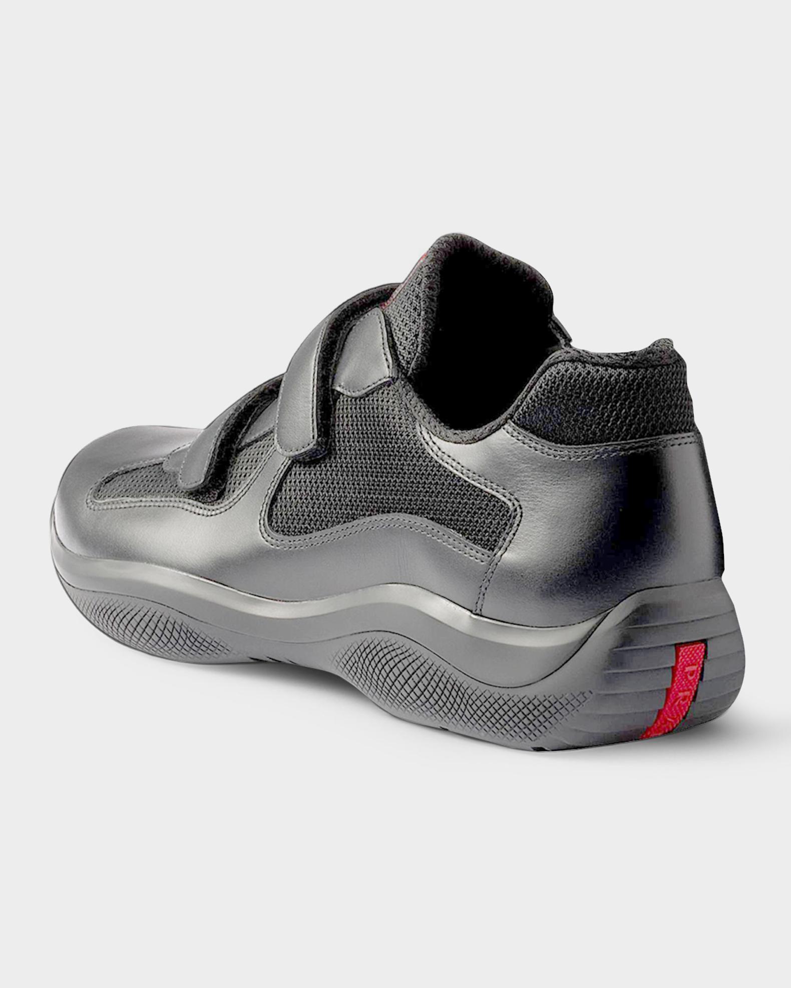 Prada Men's America's Cup Original Patent Leather & Technical