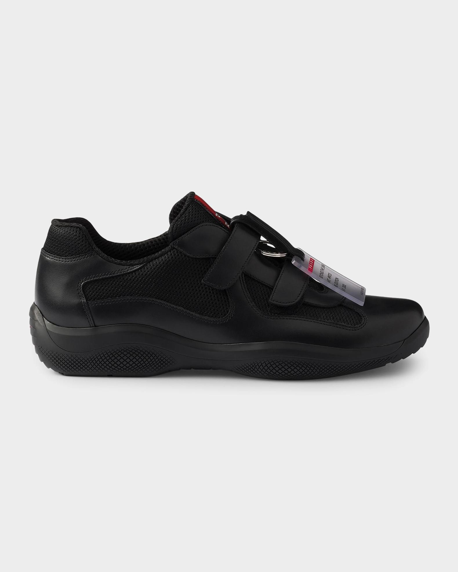 Prada Men's America's Cup Original Patent Leather & Technical