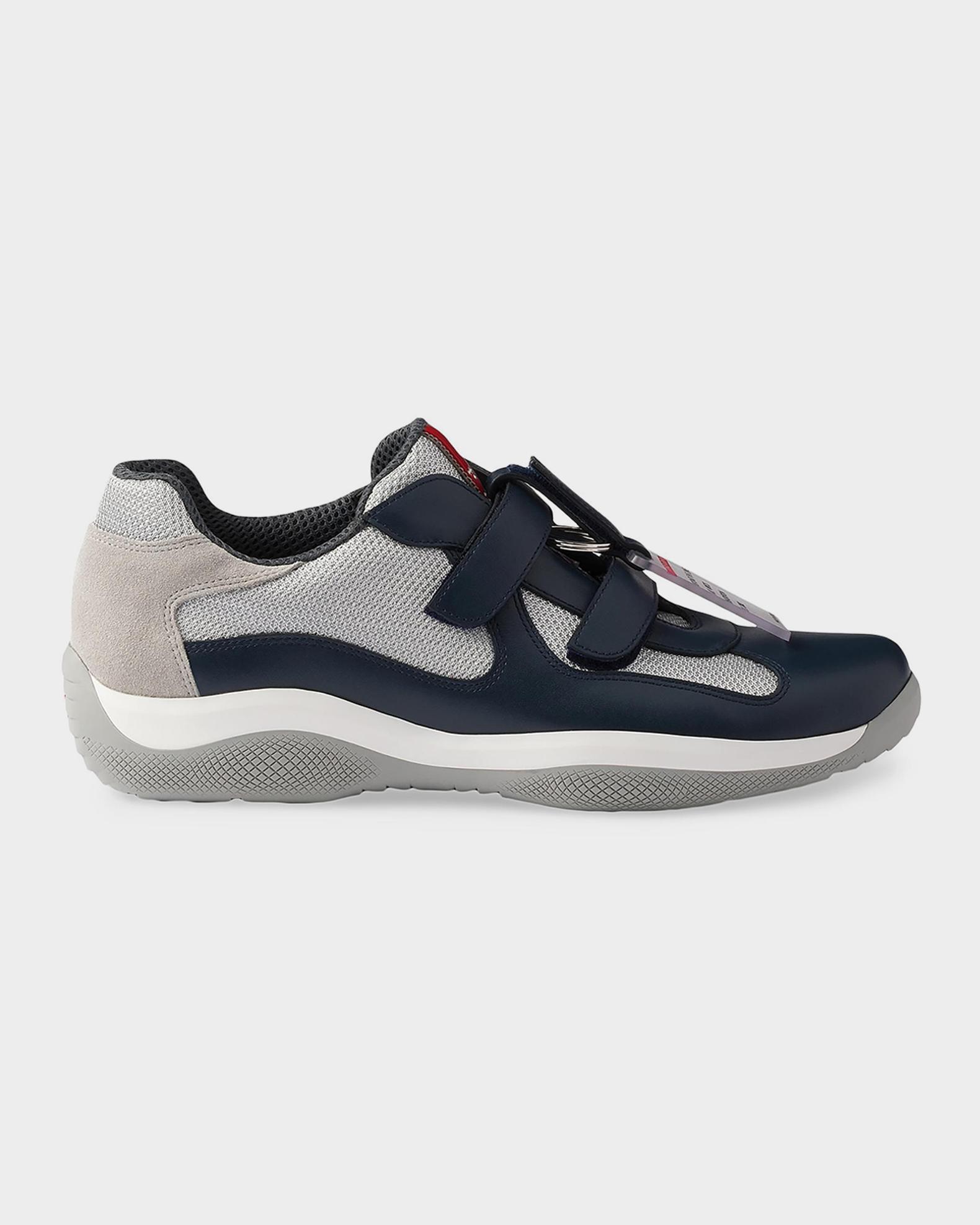 Prada Men's America's Cup Original Patent Leather & Technical