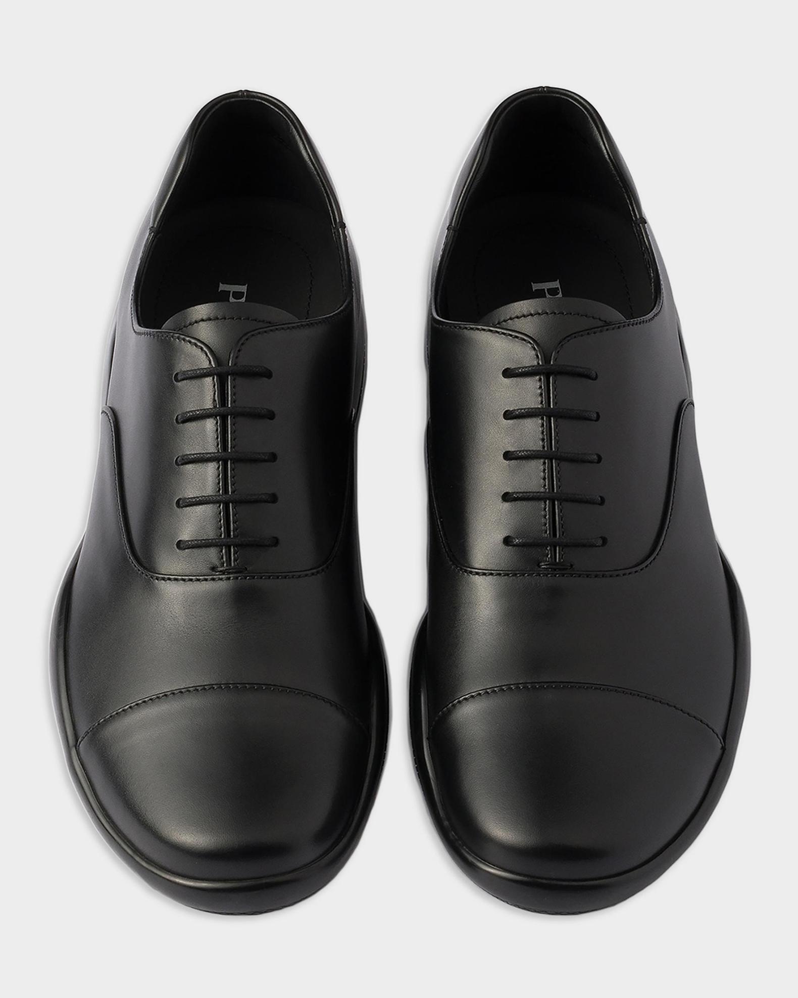 Prada Men's Toblach Laced Leather Shoes | Neiman Marcus