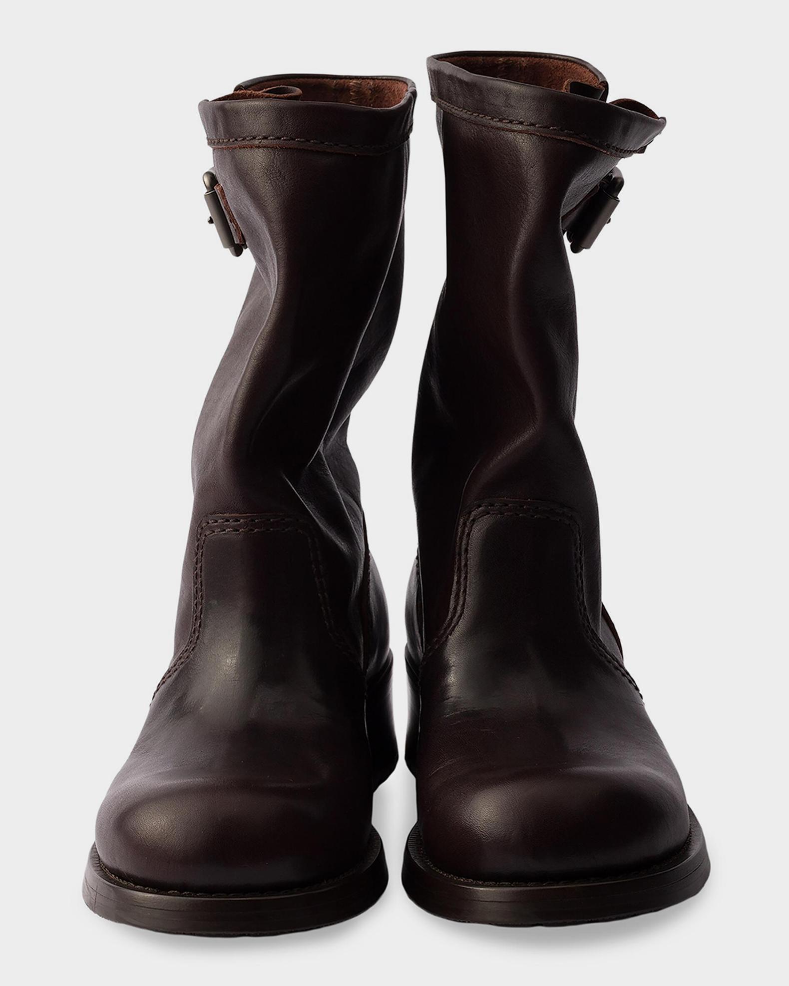 Prada Leather Mid-Calf Boots | Neiman Marcus