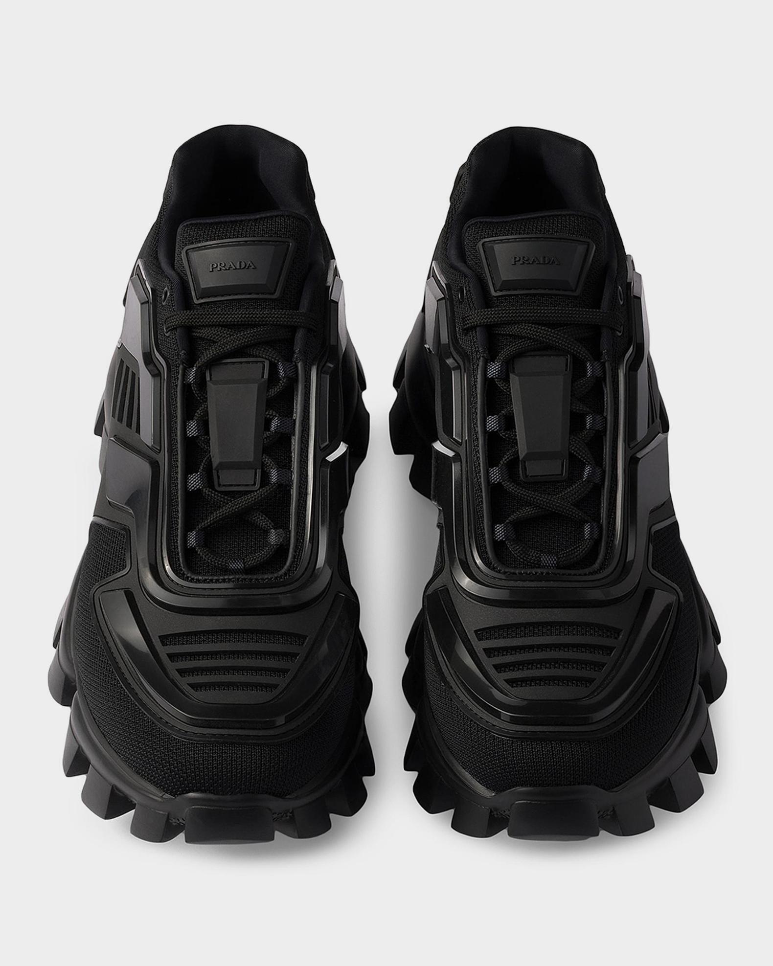 Prada Men's Cloudbust Thunder Knit Fabric Sneakers | Neiman Marcus