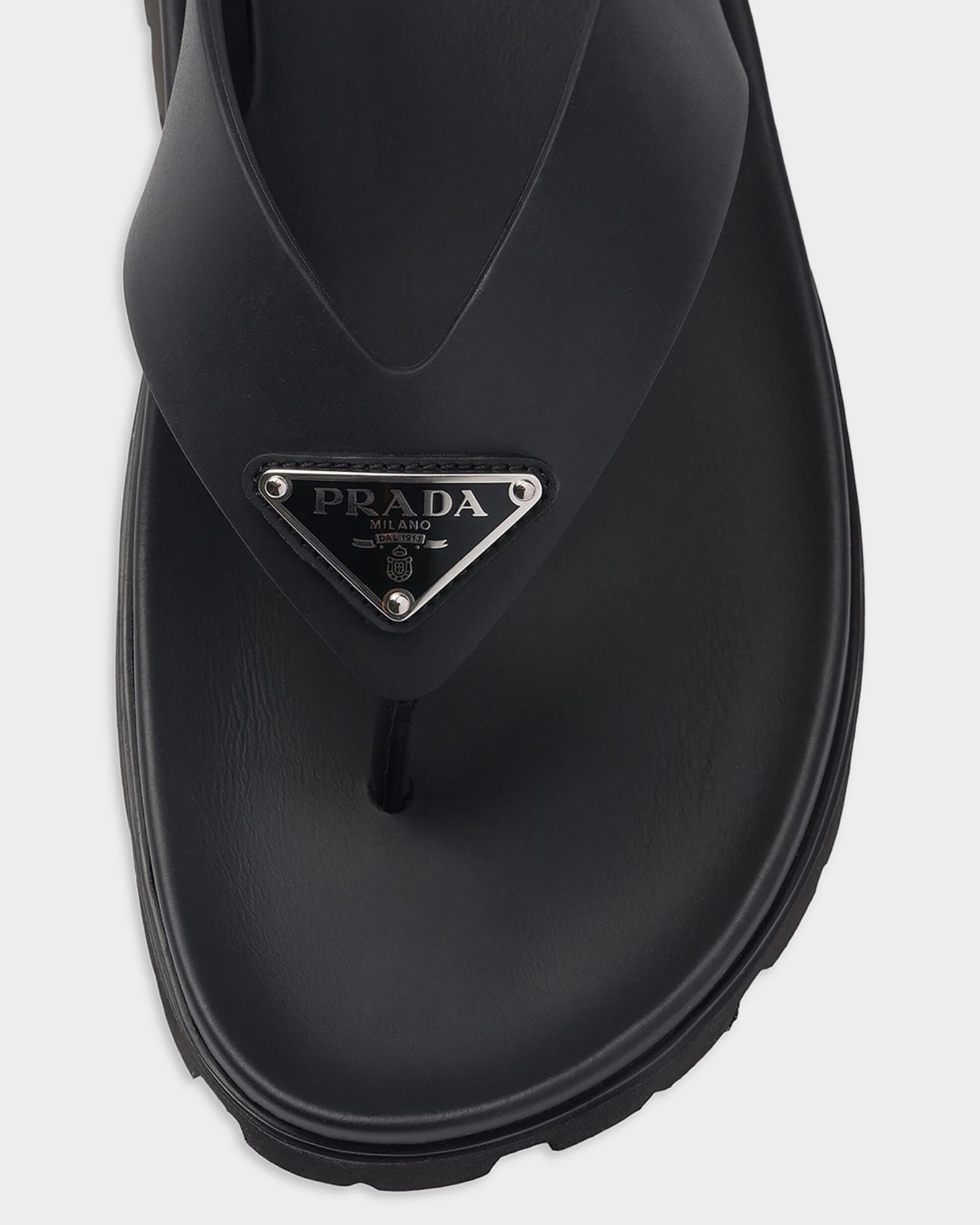 PRADA ガーメント Black Saffiano Leather Card Holder | PRADA - United States