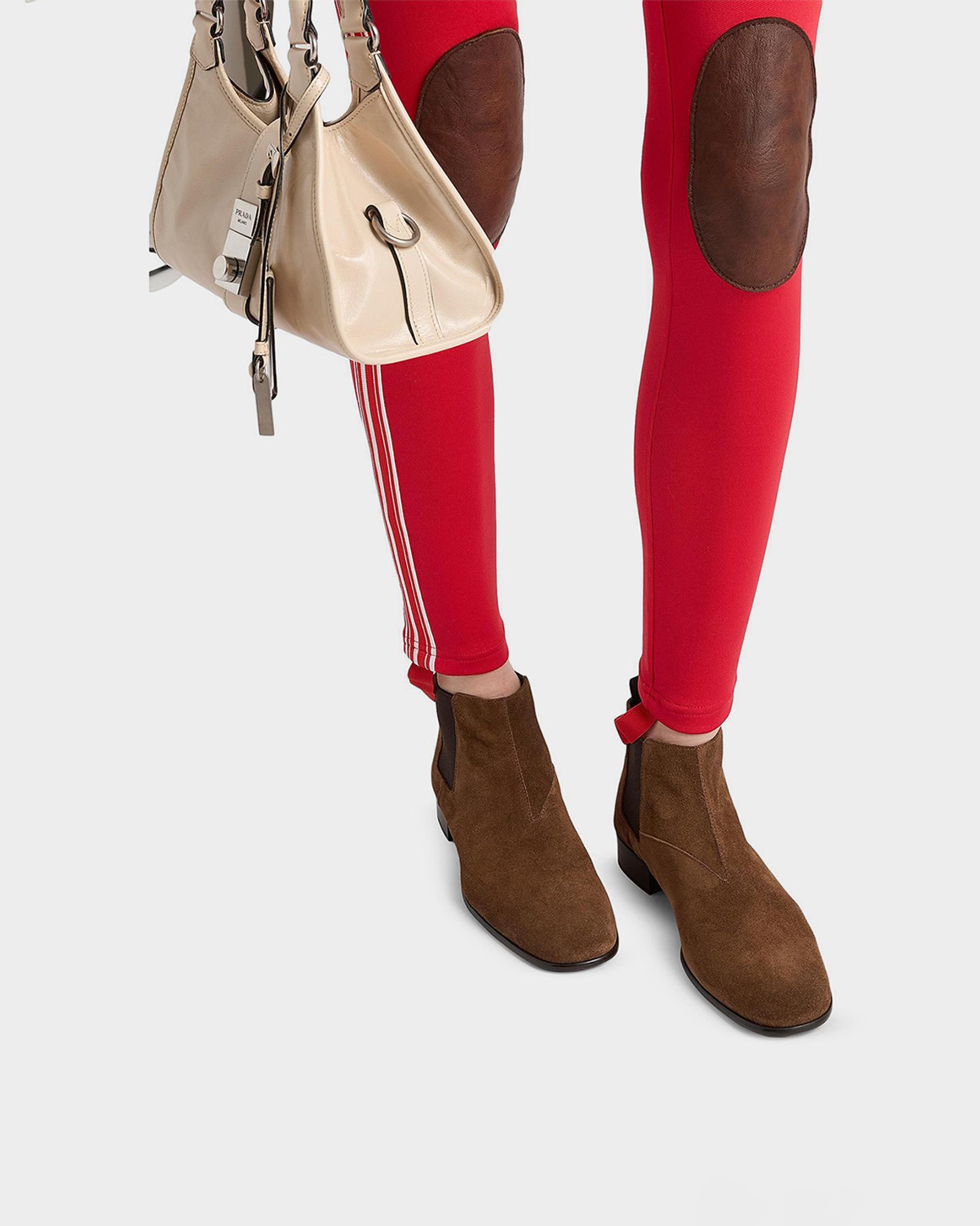 Prada Suede Chelsea Boots | Neiman Marcus