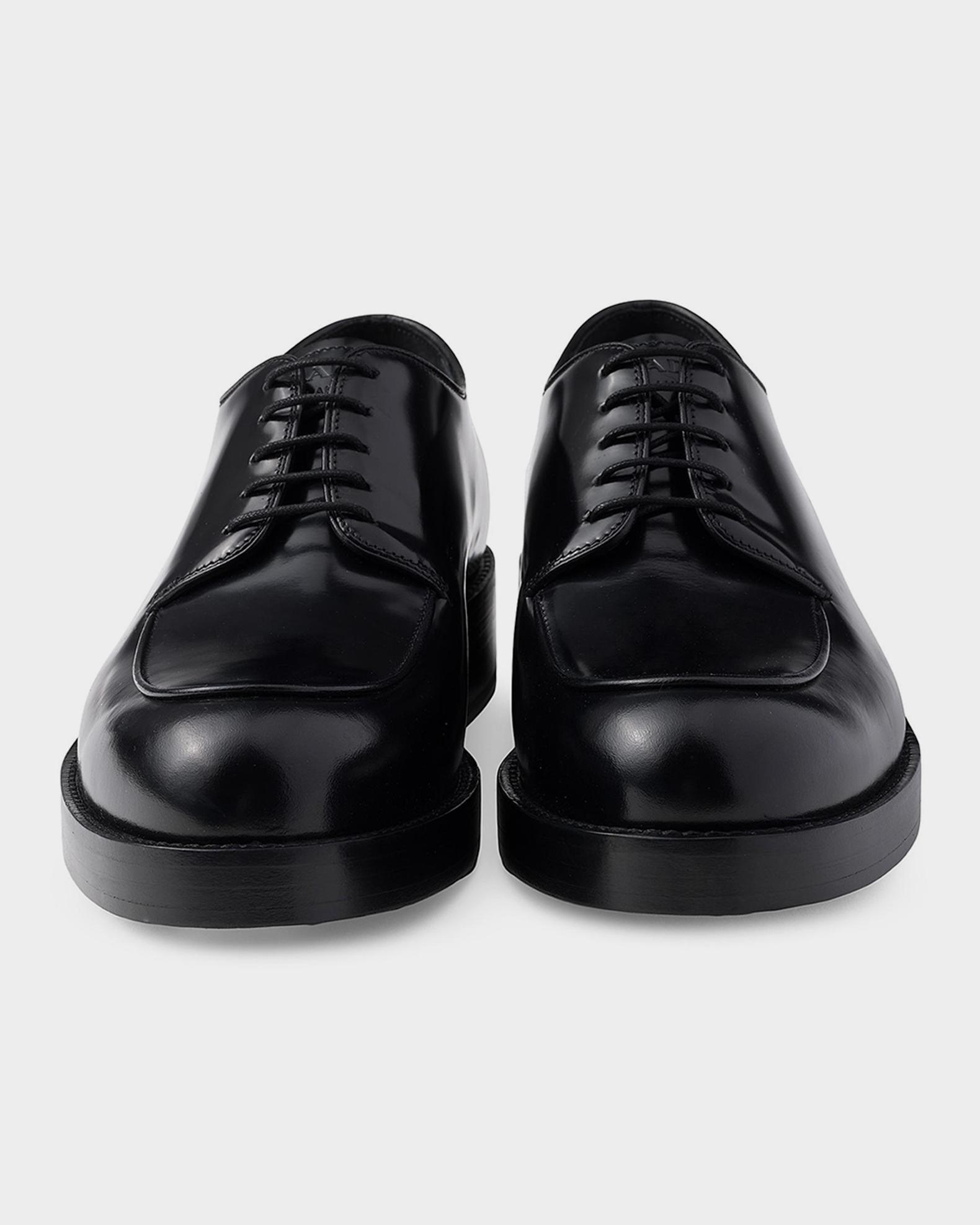 ブ*ナ様 プラダ PRADA / Brushed Leather Derby S Prada Men's Brushed Leather Derby Shoes | Neiman Marcus