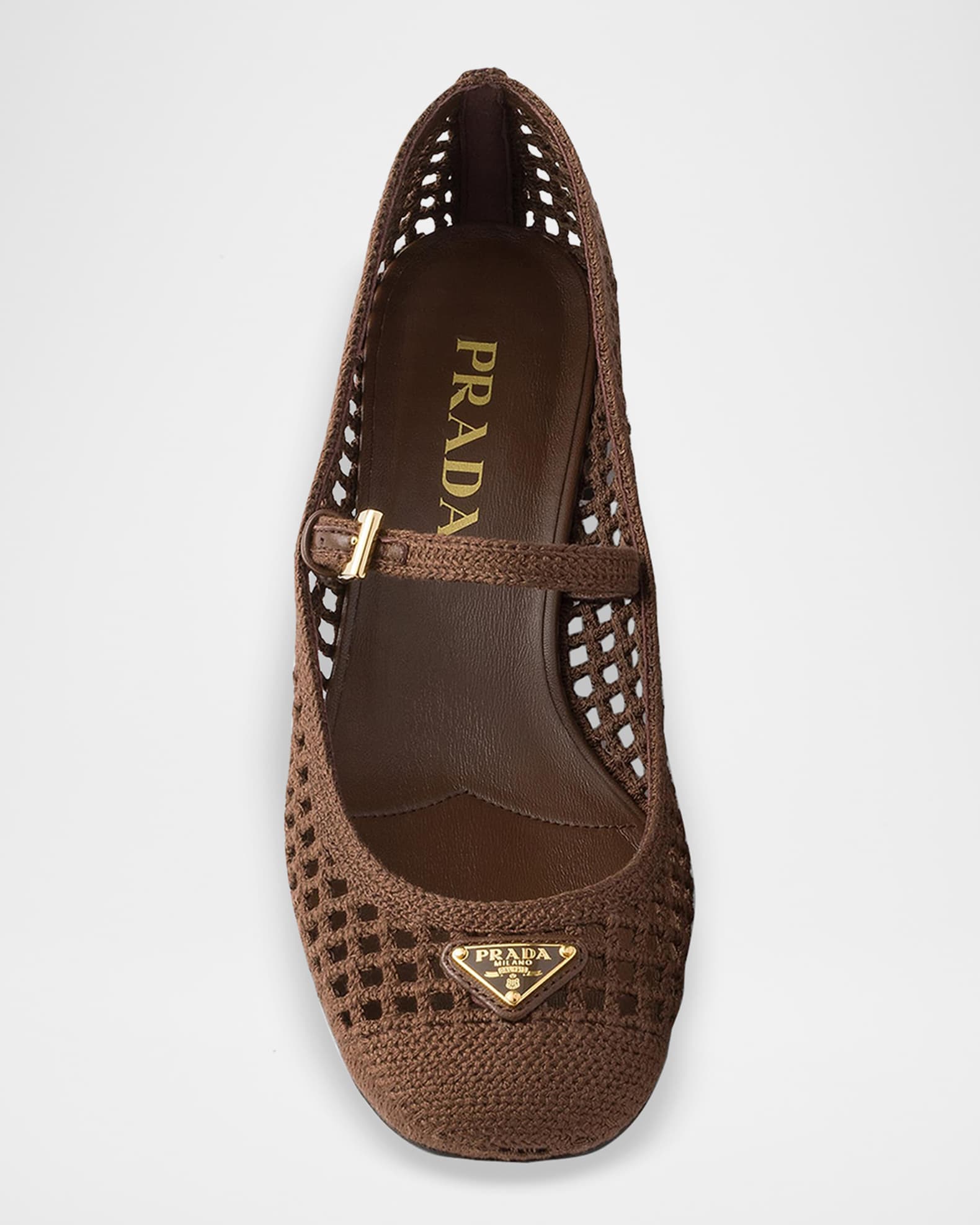 Prada Cotton Crochet Pumps | Neiman Marcus