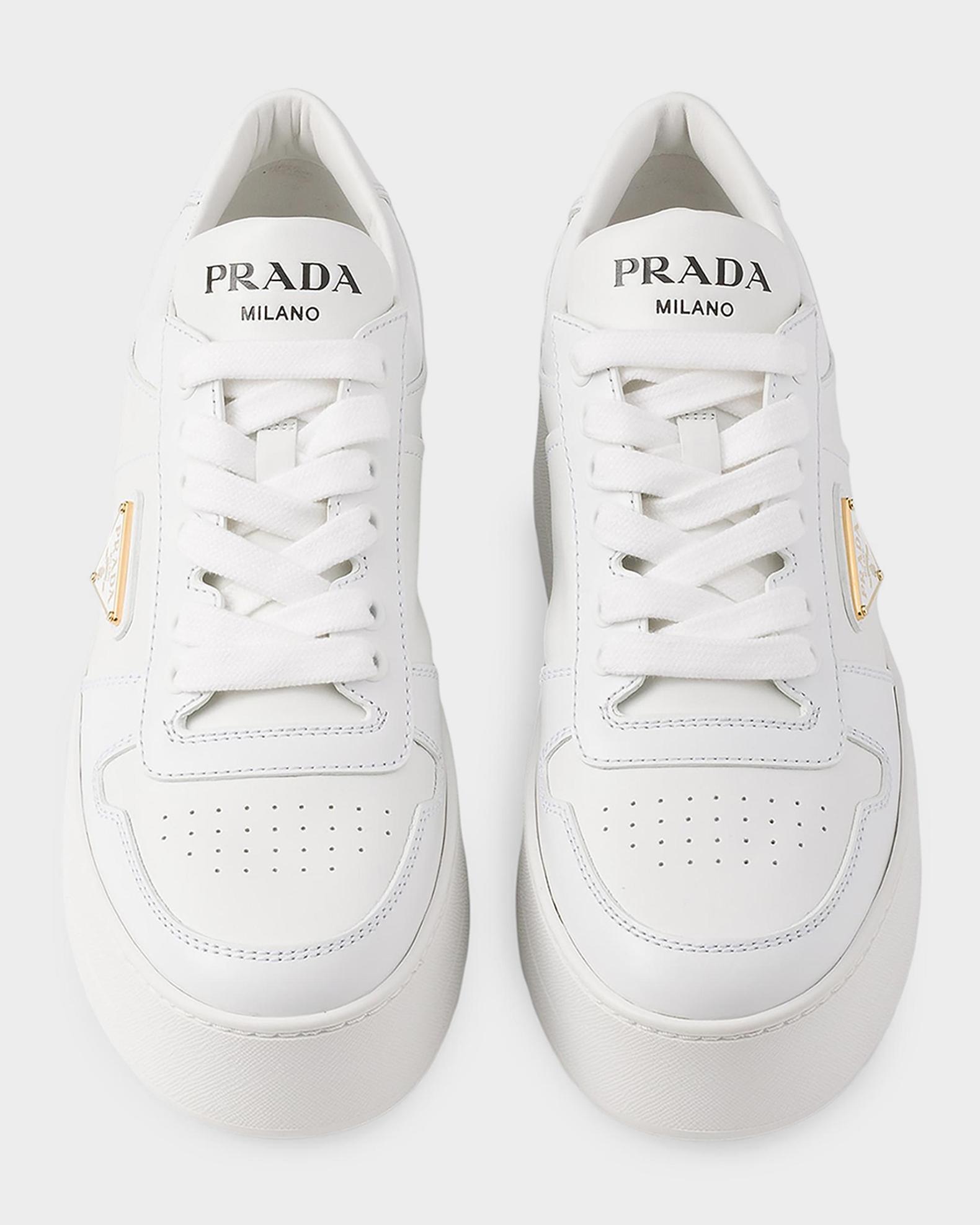 Prada Downtown Leather Sneakers Prada Downtown Sneakers – THELUXESHOPPER main image 2