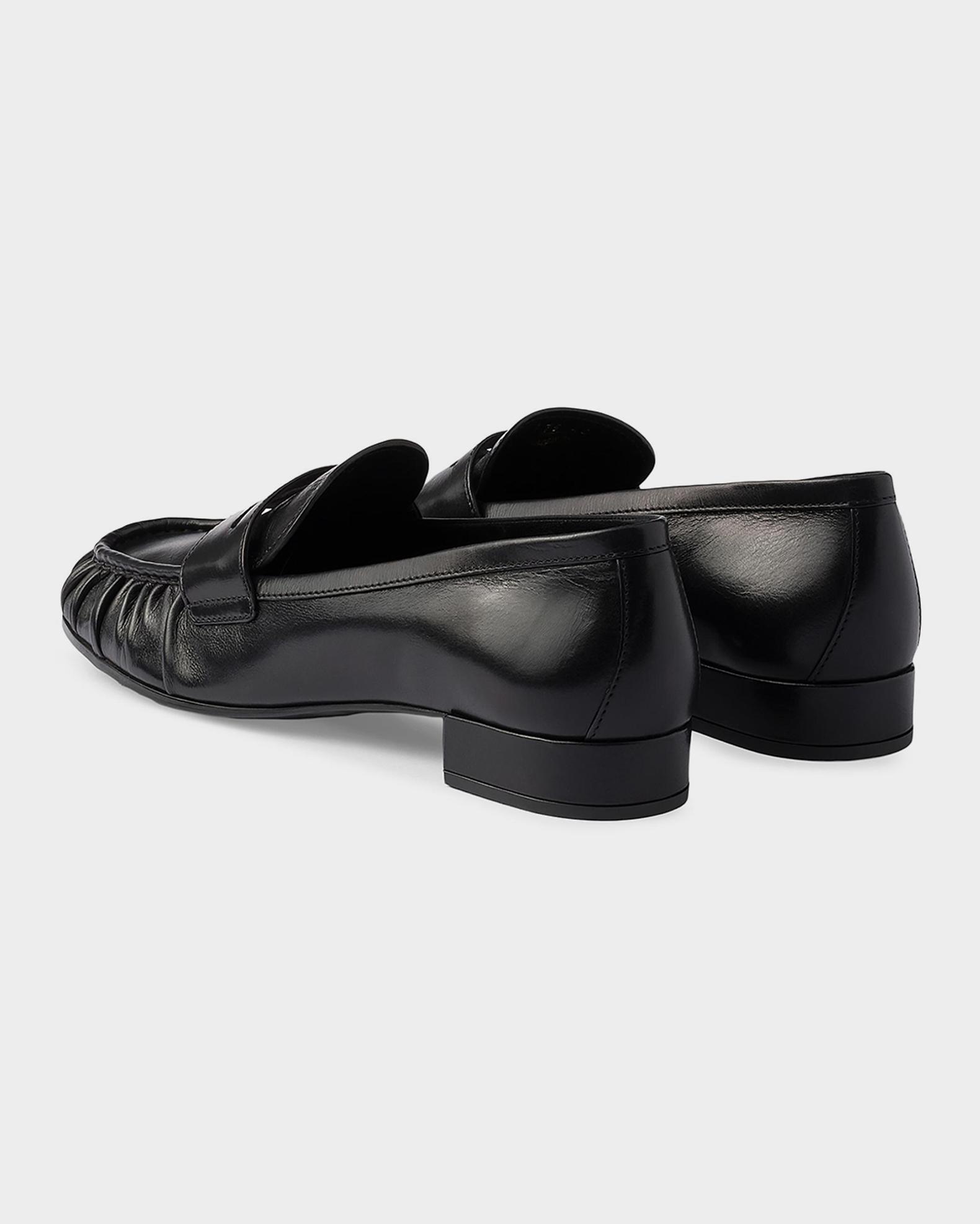 Prada 20mm Leather Loafers | Neiman Marcus
