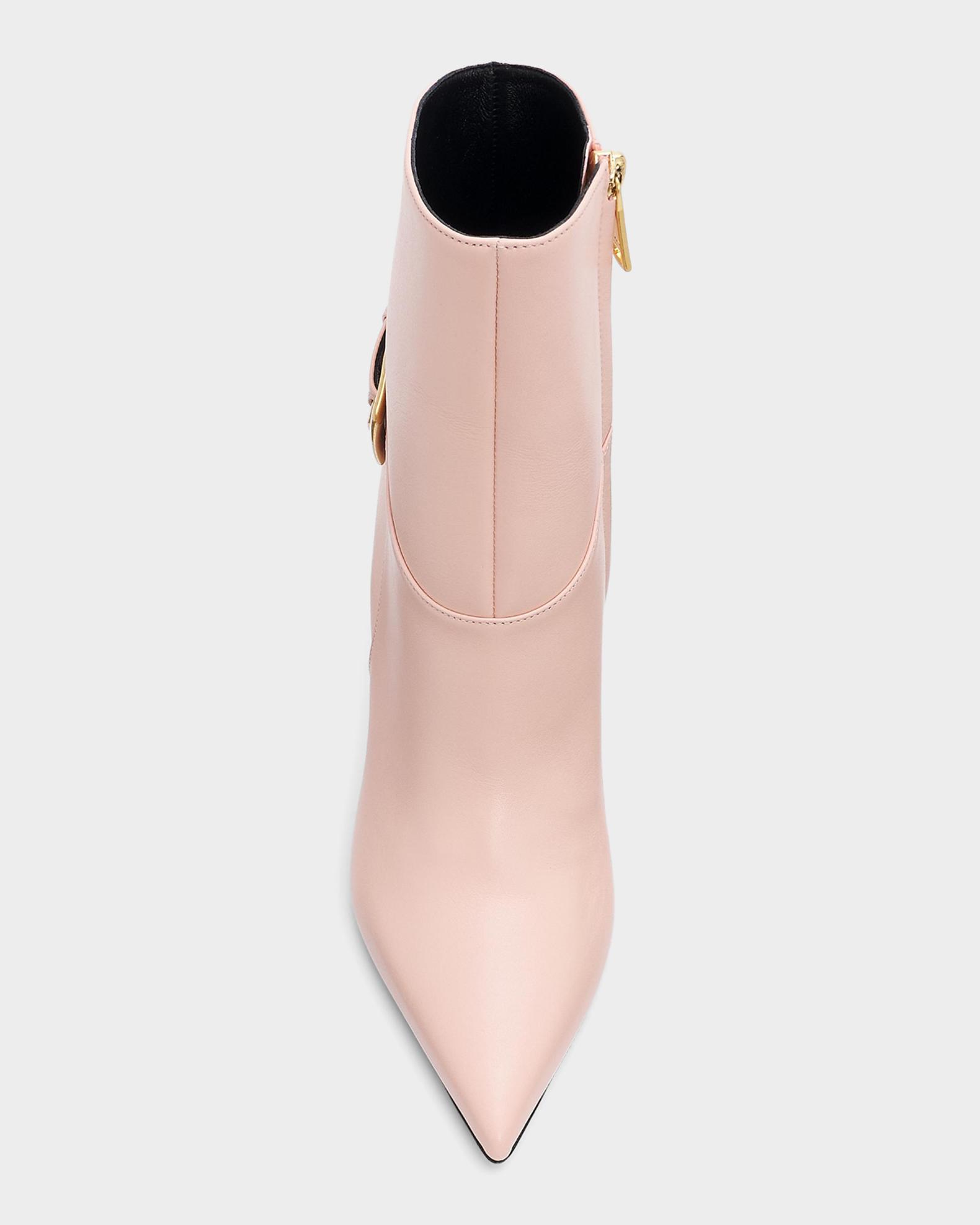 Balmain 95mm Anthem Leather Ankle Boots | Neiman Marcus