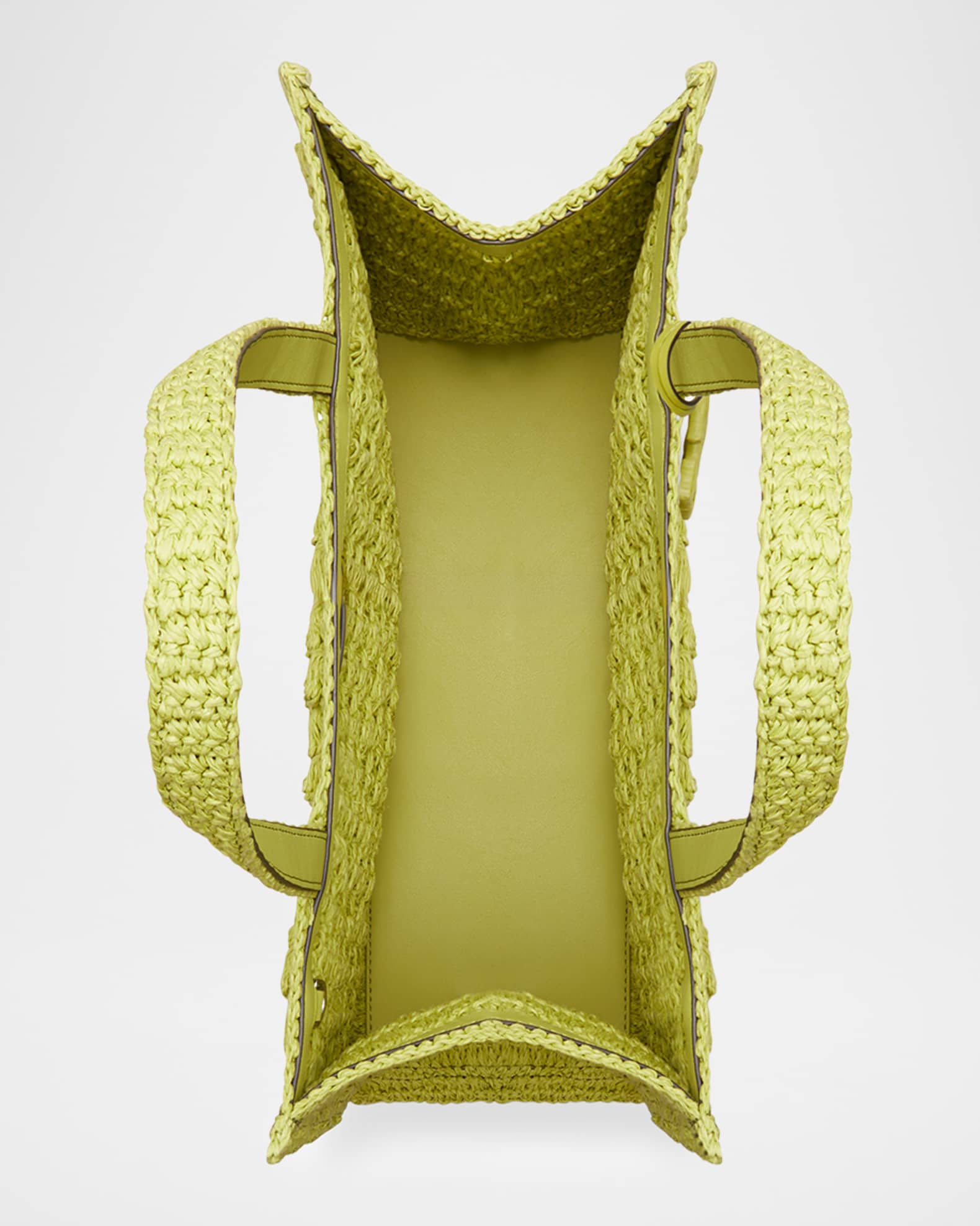 Tory Burch Ella Hand-Crocheted Popcorn Tote Bag | Neiman Marcus
