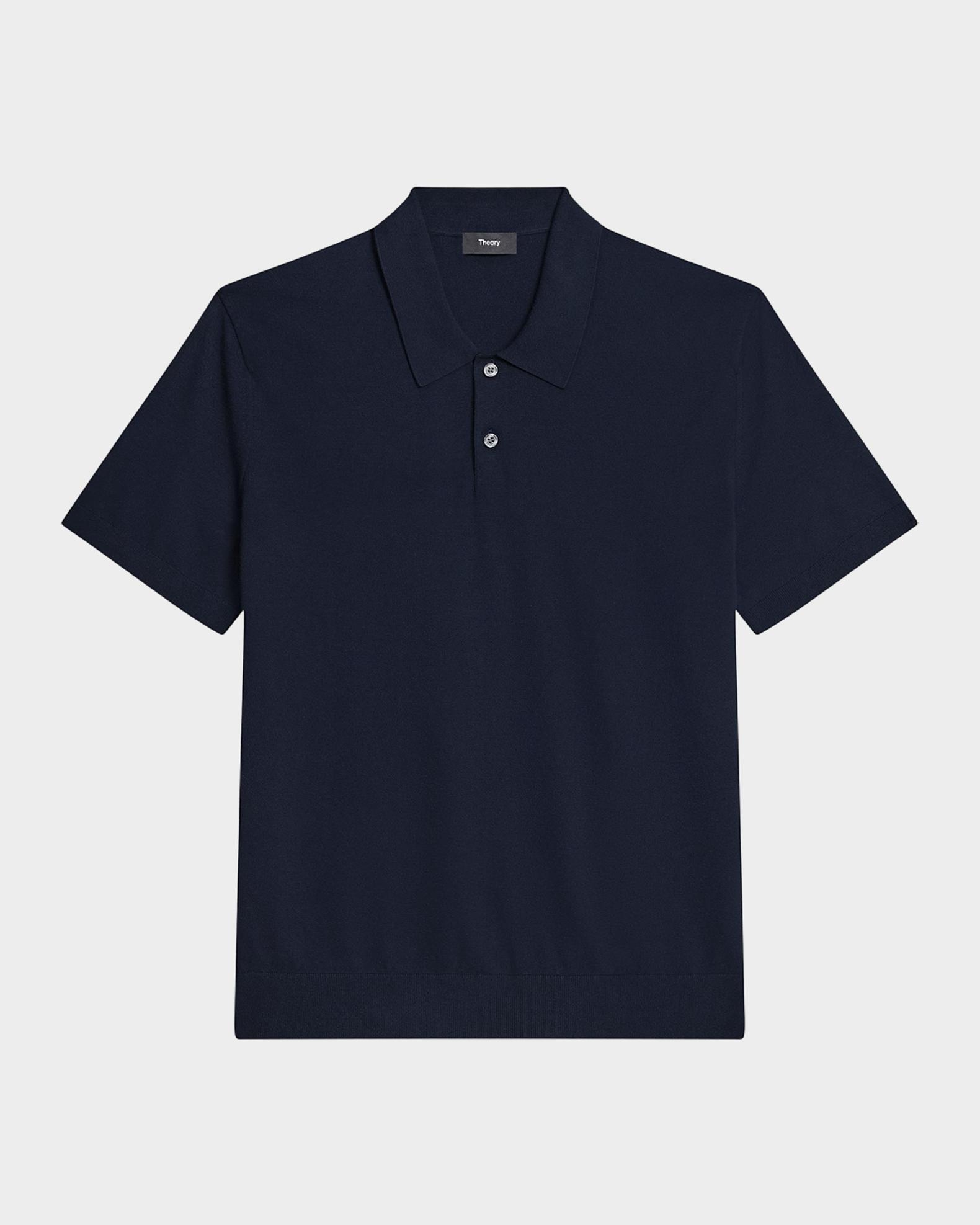 Theory Men's Soris Viscose Knit Polo Shirt | Neiman Marcus