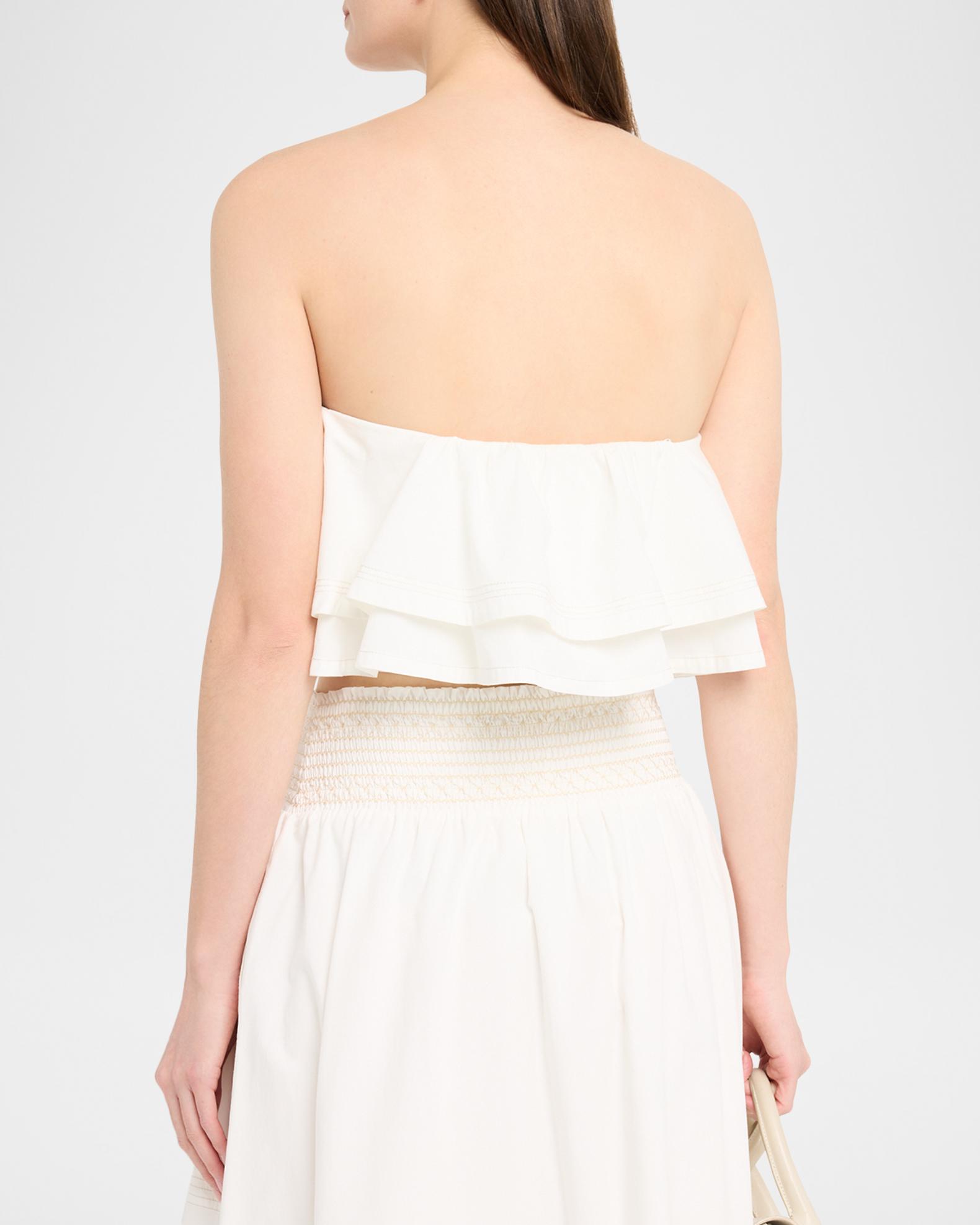 Ramy Brook Poppy Strapless Ruffle Top | Neiman Marcus