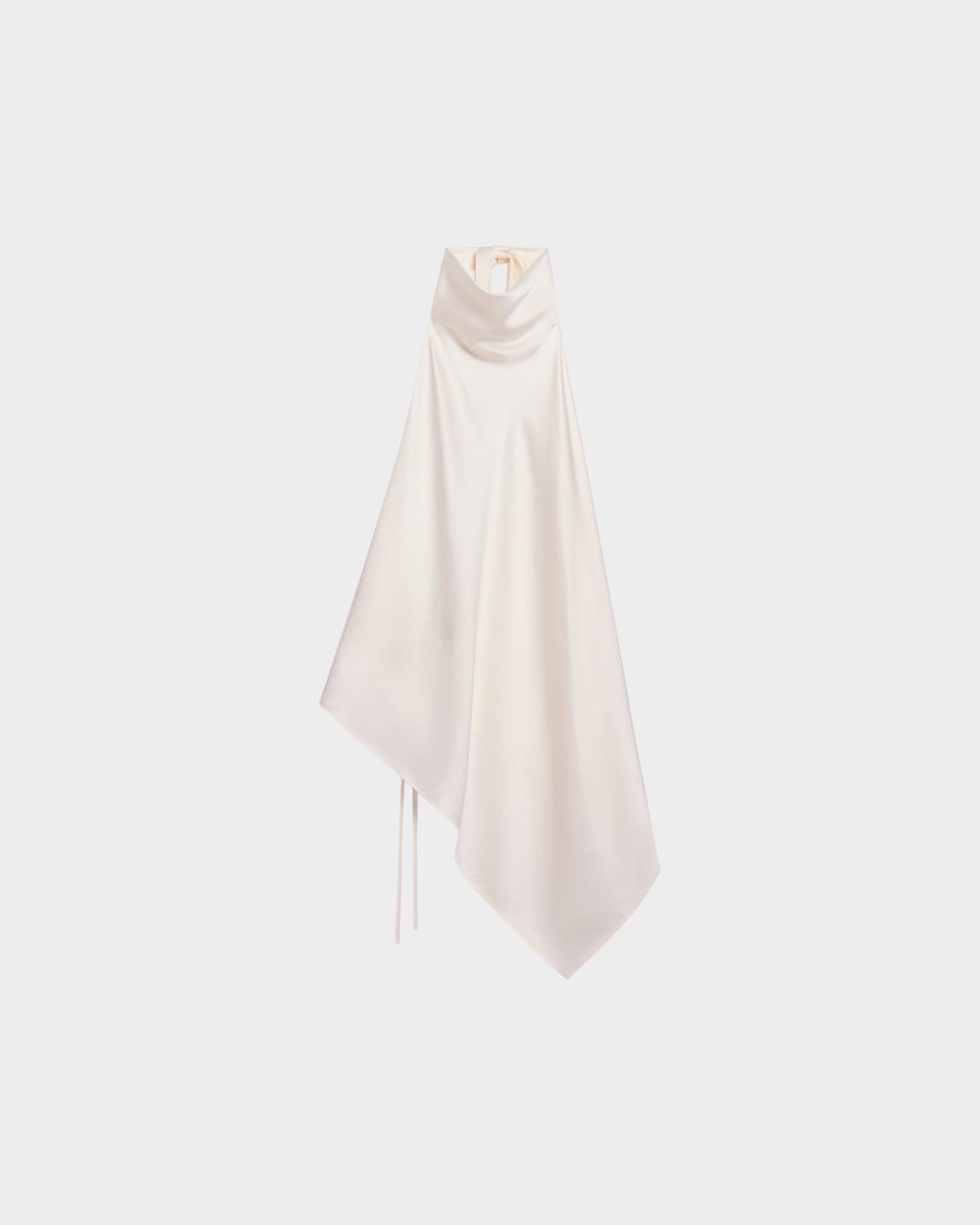 Helmut Lang Silk Tie Scarf Top | Neiman Marcus