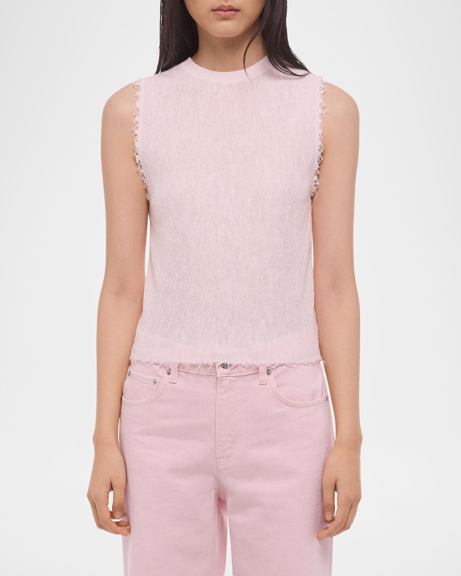 Helmut Lang Raw Edge Tank Top | Neiman Marcus