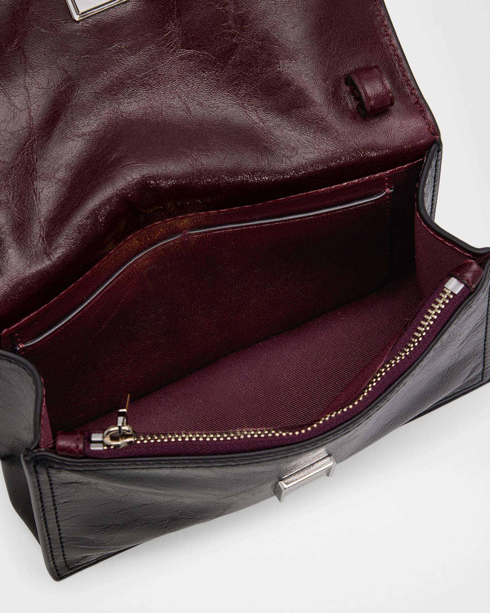Tory Burch Kira Mini Deconstructed Leather Top-Handle Bag | Neiman