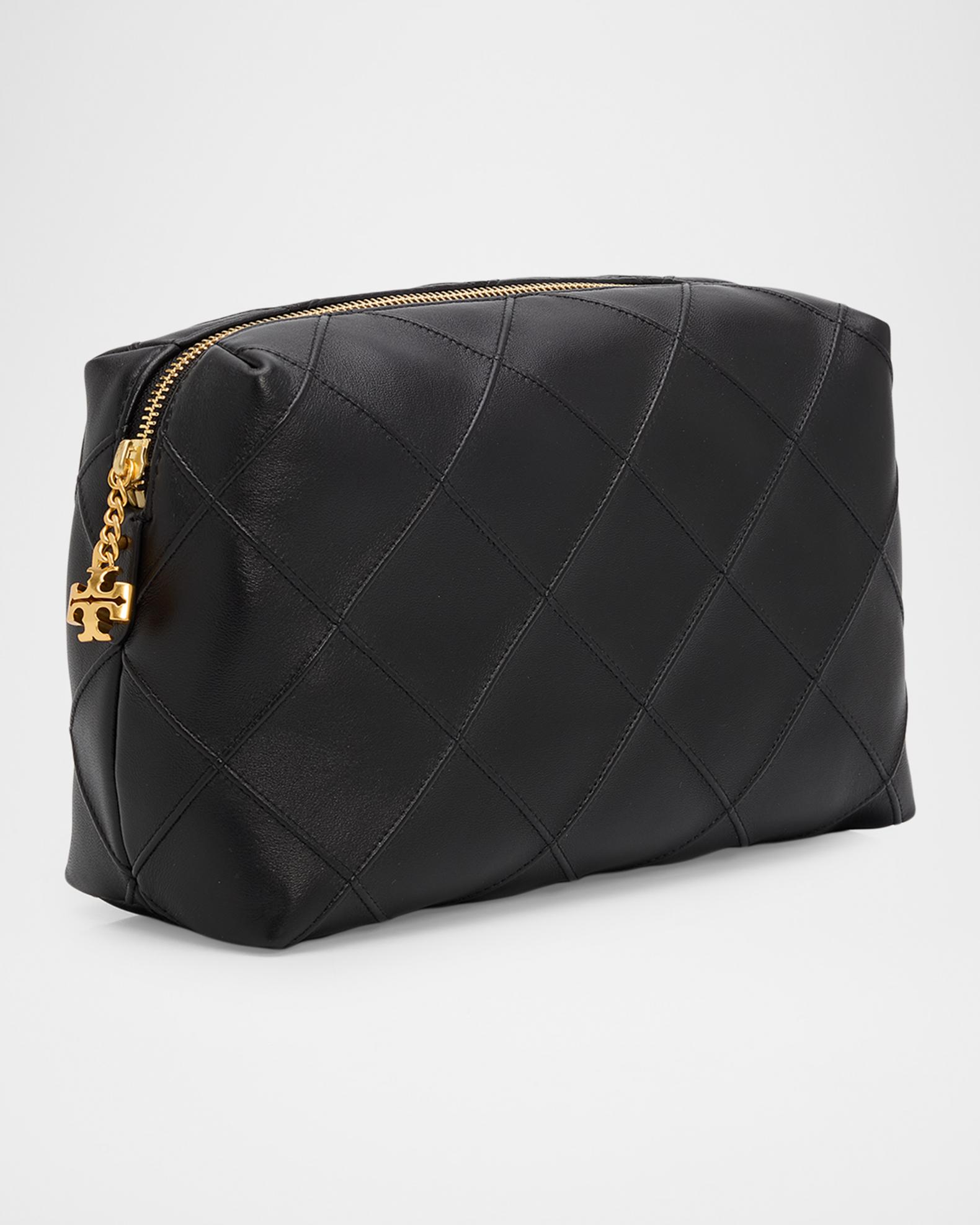 Tory Burch Fleming Large Quilted Leather Soft Pouch Bag | Neiman