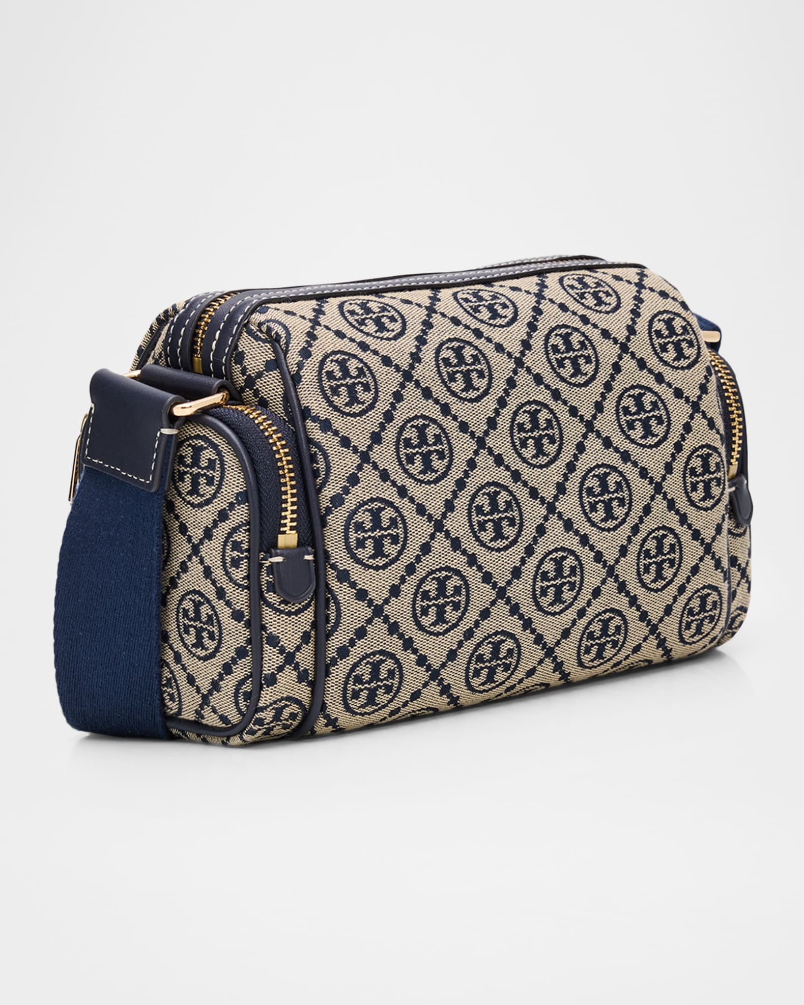 Tory Burch T Monogram Jacquard Pocket Crossbody Bag | Neiman Marcus