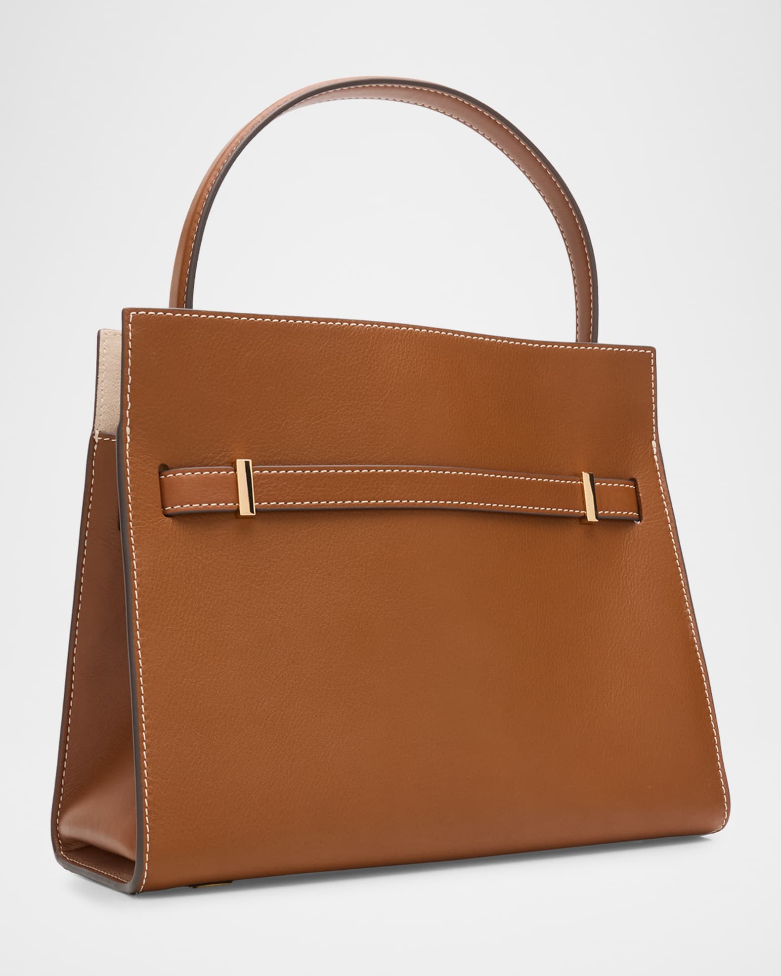 Tory Burch Lee Radziwill Small Leather Double Shoulder Bag