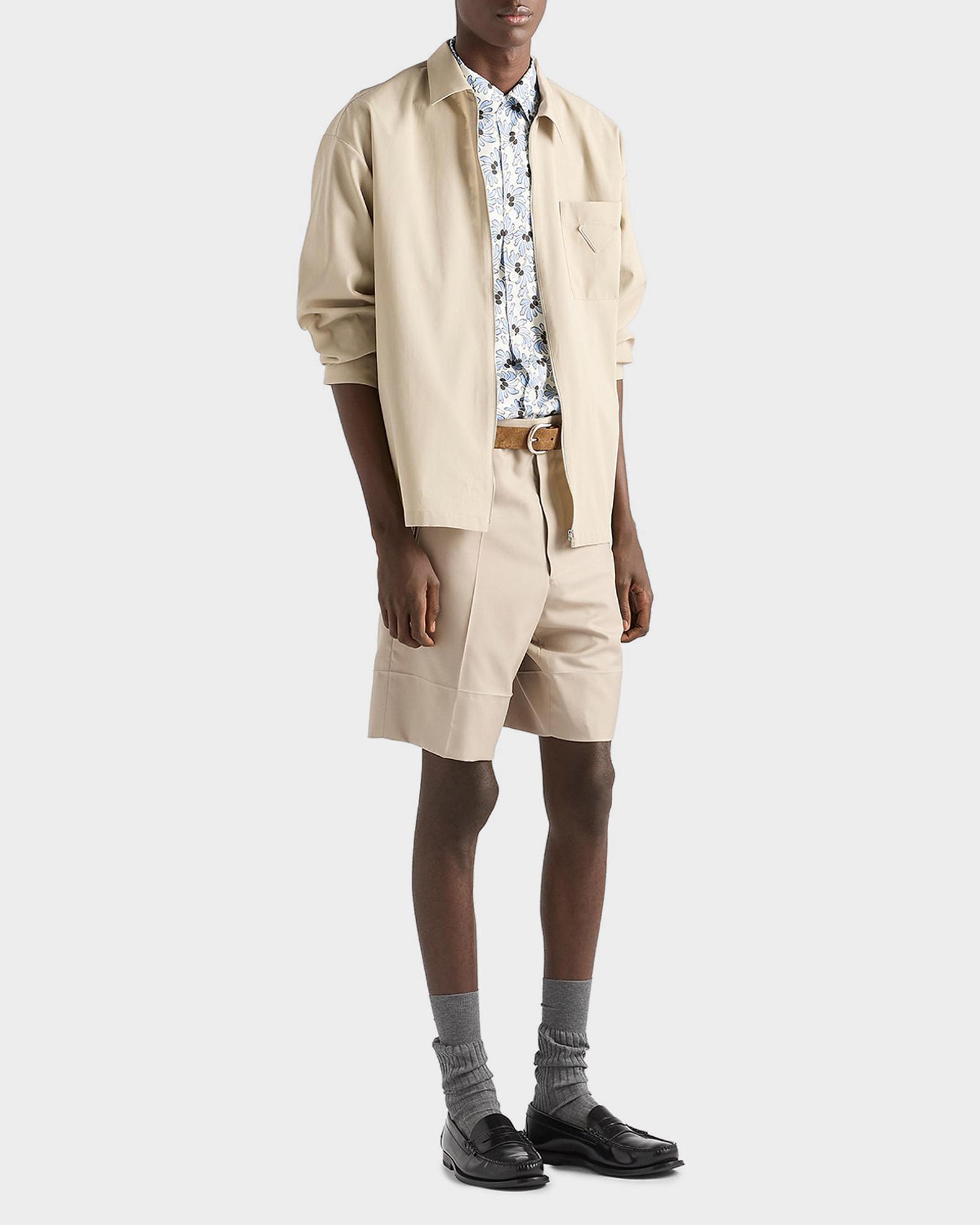 Prada Men's Fressia-Print Bowling Shirt | Neiman Marcus