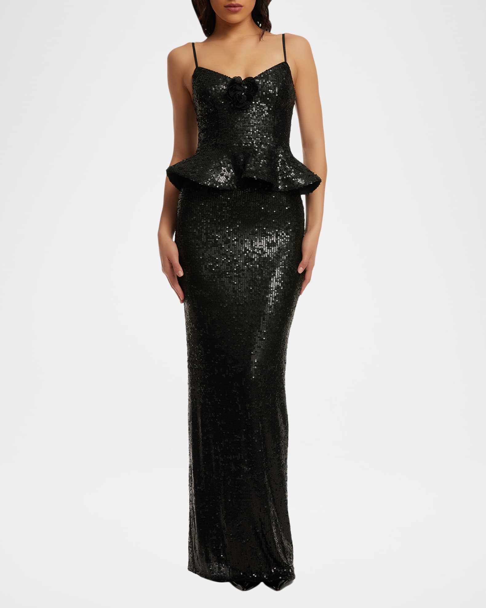 classic dress woman Senza Tempo Fashion Carmel Dress - Black main image 1