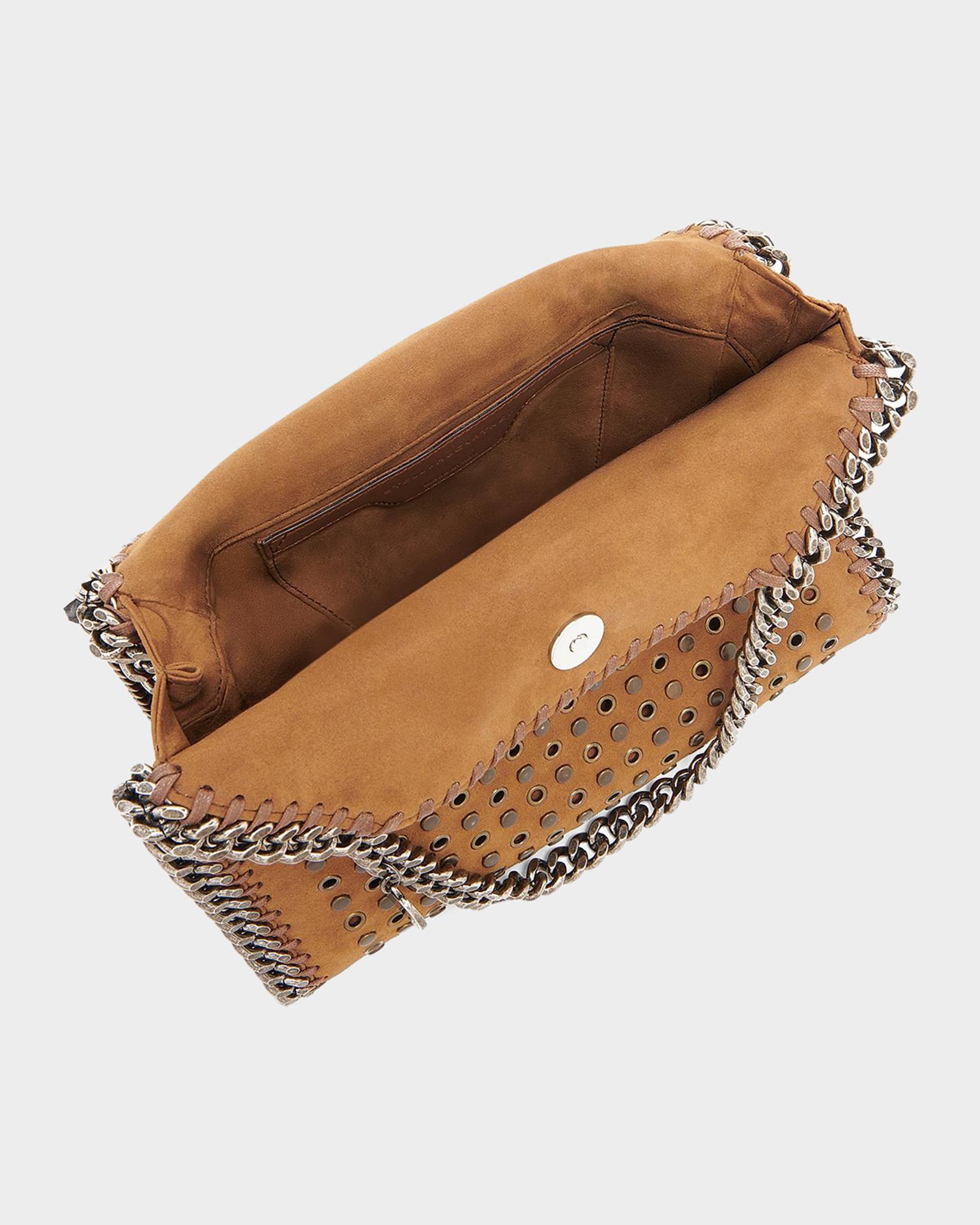 Stella McCartney Falabella Studded Eyelet Mini Bag | Neiman Marcus