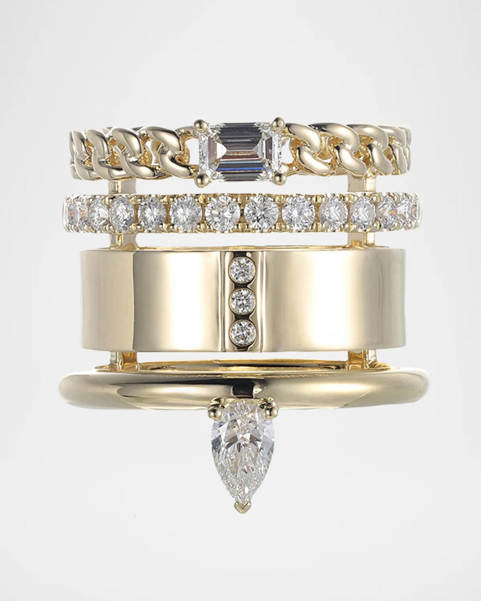 TYPE JEWELRY Typestack All Diamond Ring | Neiman Marcus