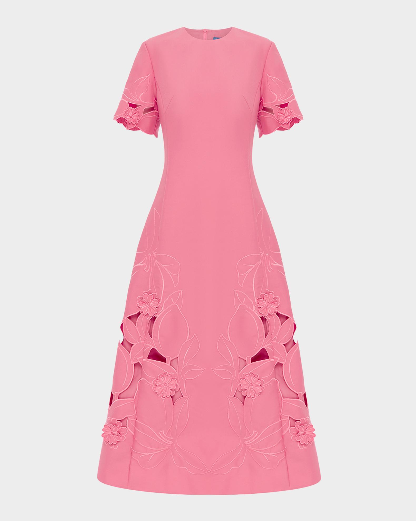 white dress maxi long sleeve Miss Lola