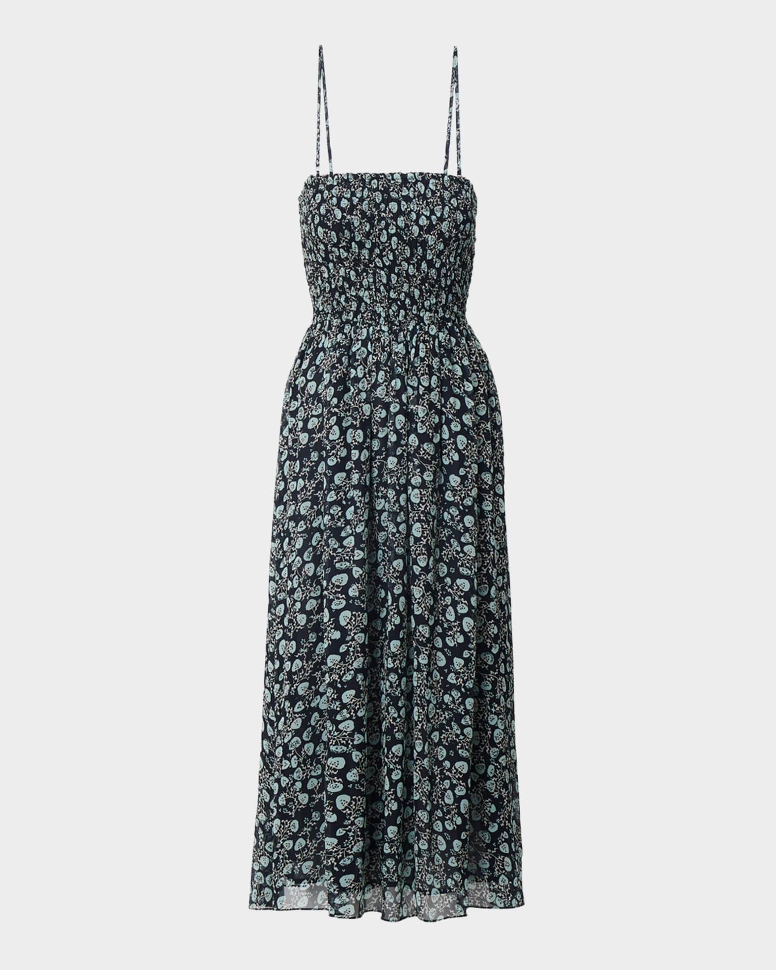 knee length dresses for ladies HALLIE MIDI DRESS BASCOM IKAT