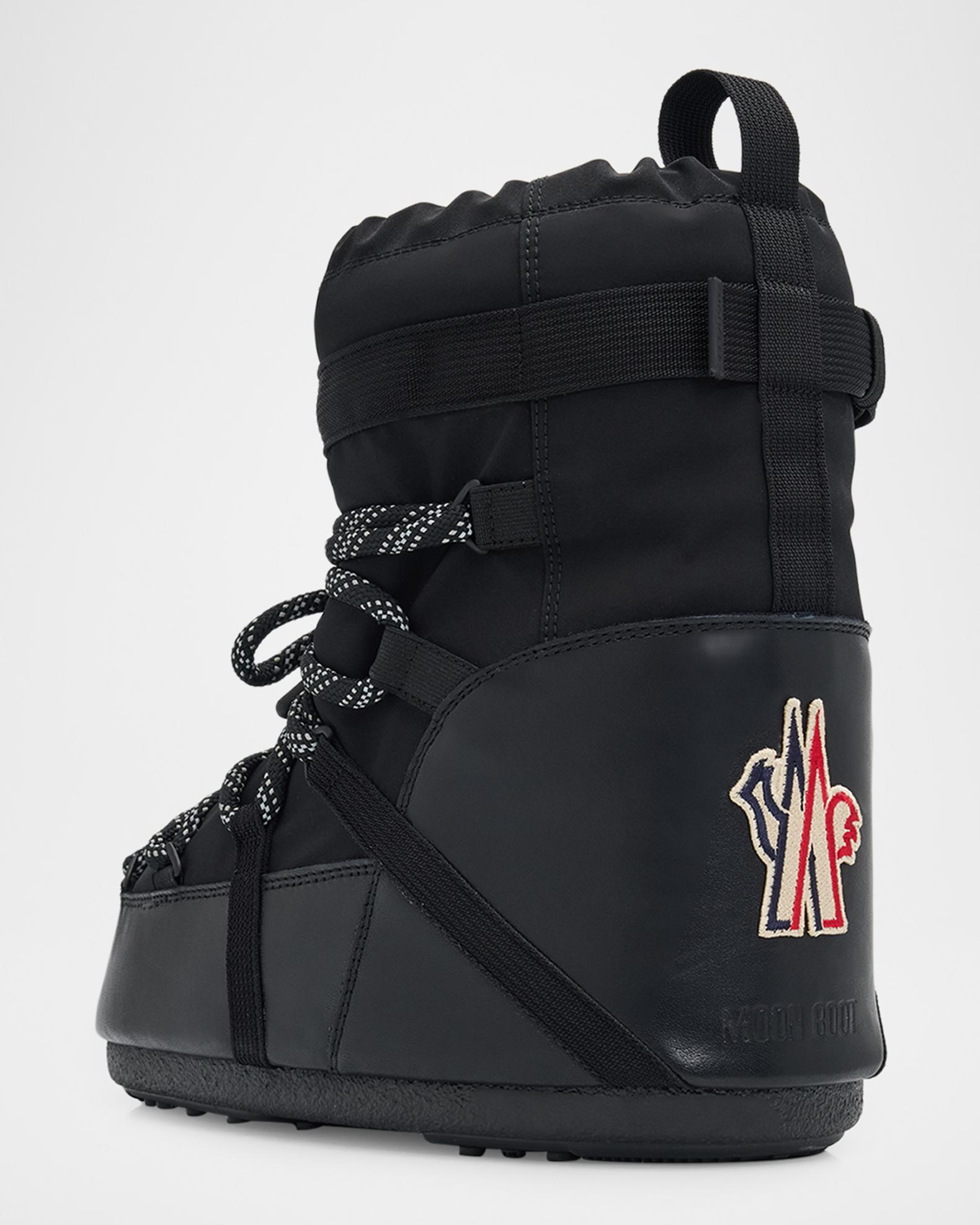 x Moon Boot Men's Icon Low Gaiter Padded Snow Boots | Neiman Marcus