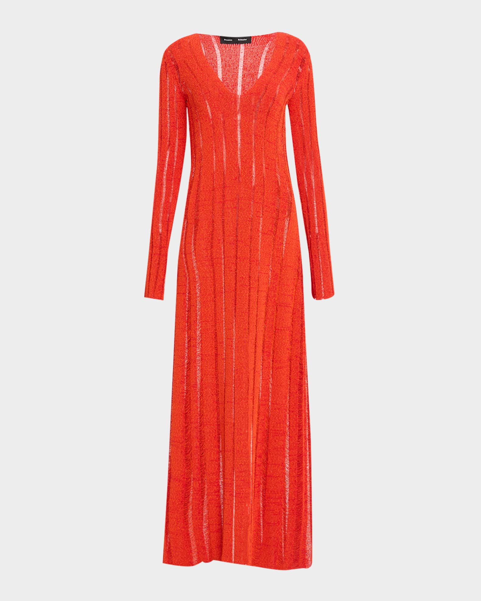 proenza schouler maxi dress Proenza Schouler Cutout Jersey Maxi Dress