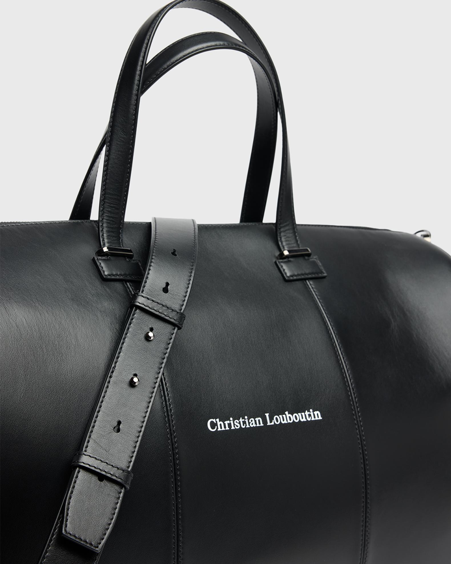 Christian Louboutin Men's Tactical Leather Dufflel Bag | Neiman Marcus